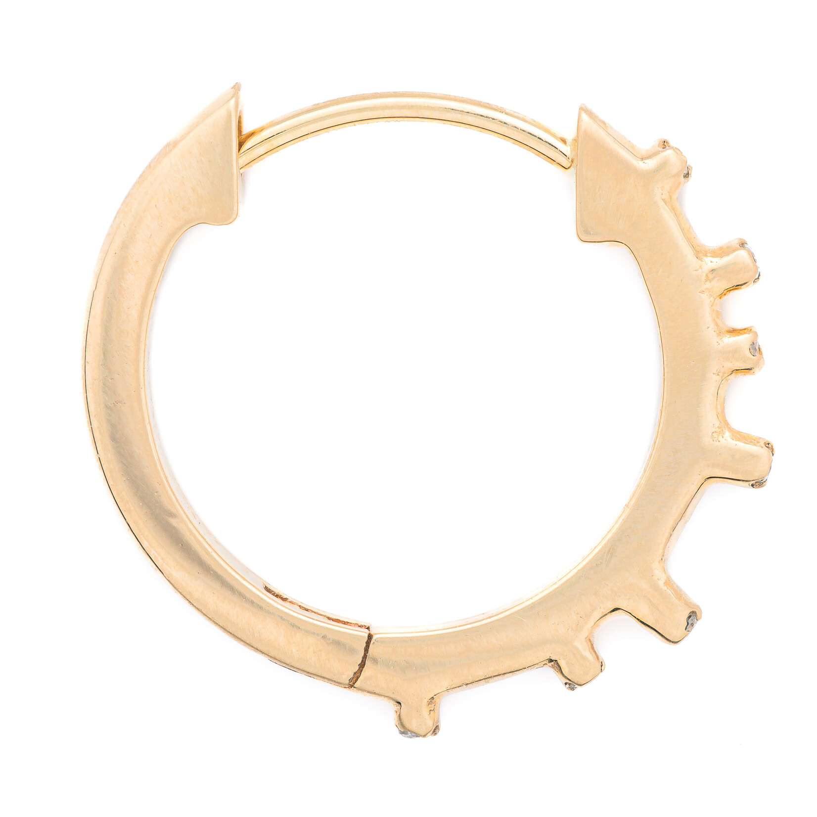 Pupil Hall YG 18g 1/2" Everythingness (Side Facing)