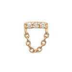 Pupil Hall YG Threadless Mini Major w/ Chain