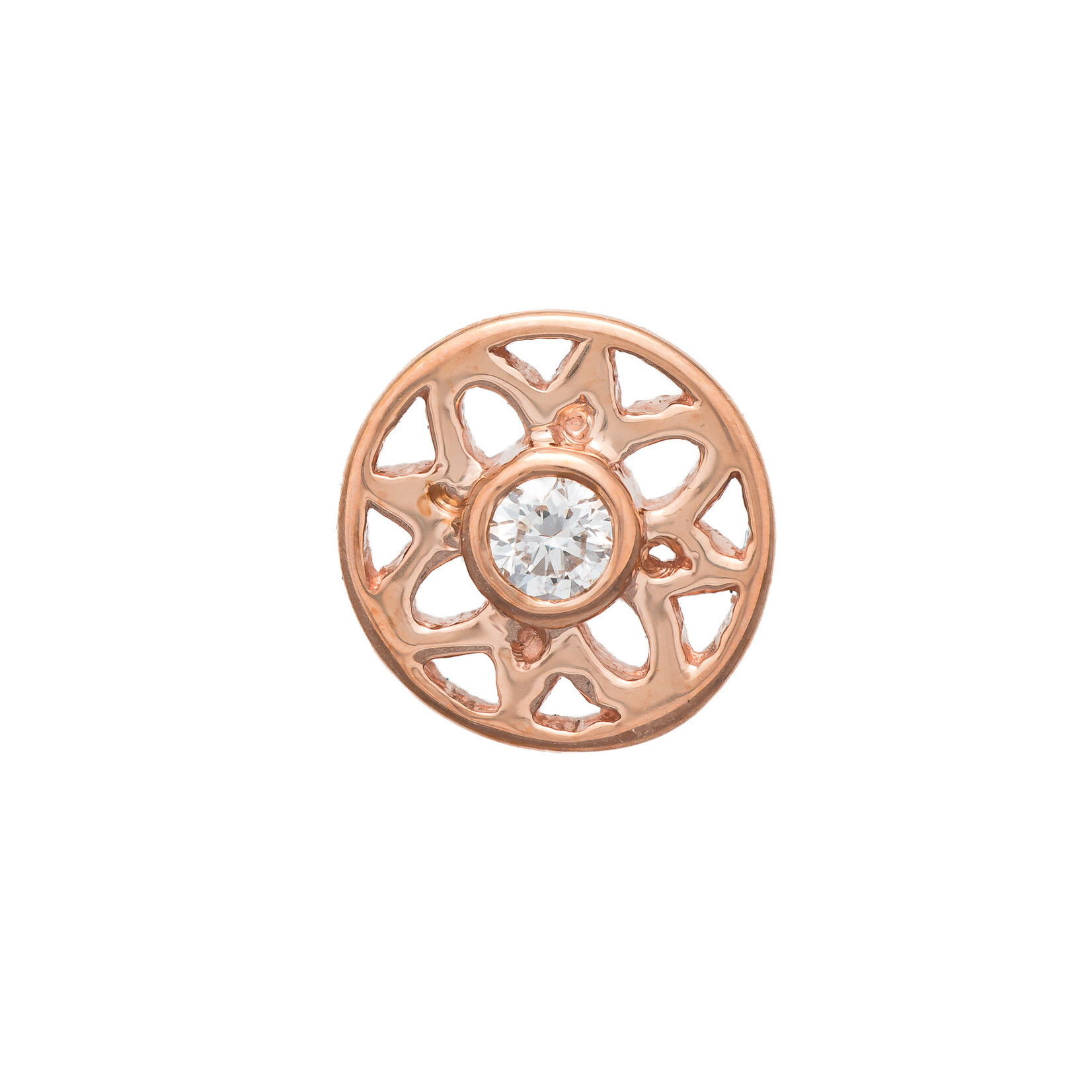 BVLA RG Threadless Mini Paloma Flower 1.5mm Diamond