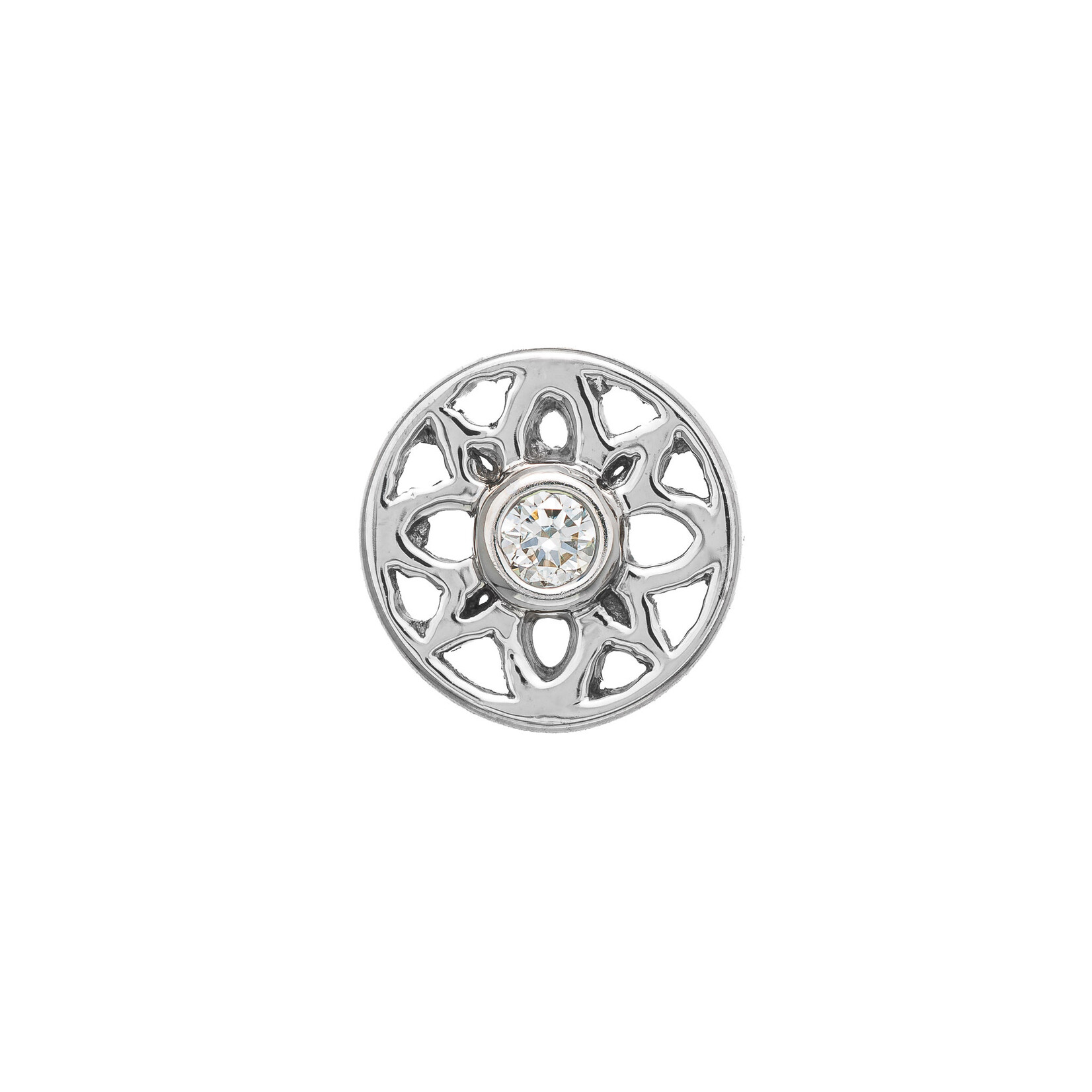 BVLA WG Threadless Mini Paloma Flower 1.5mm Diamond