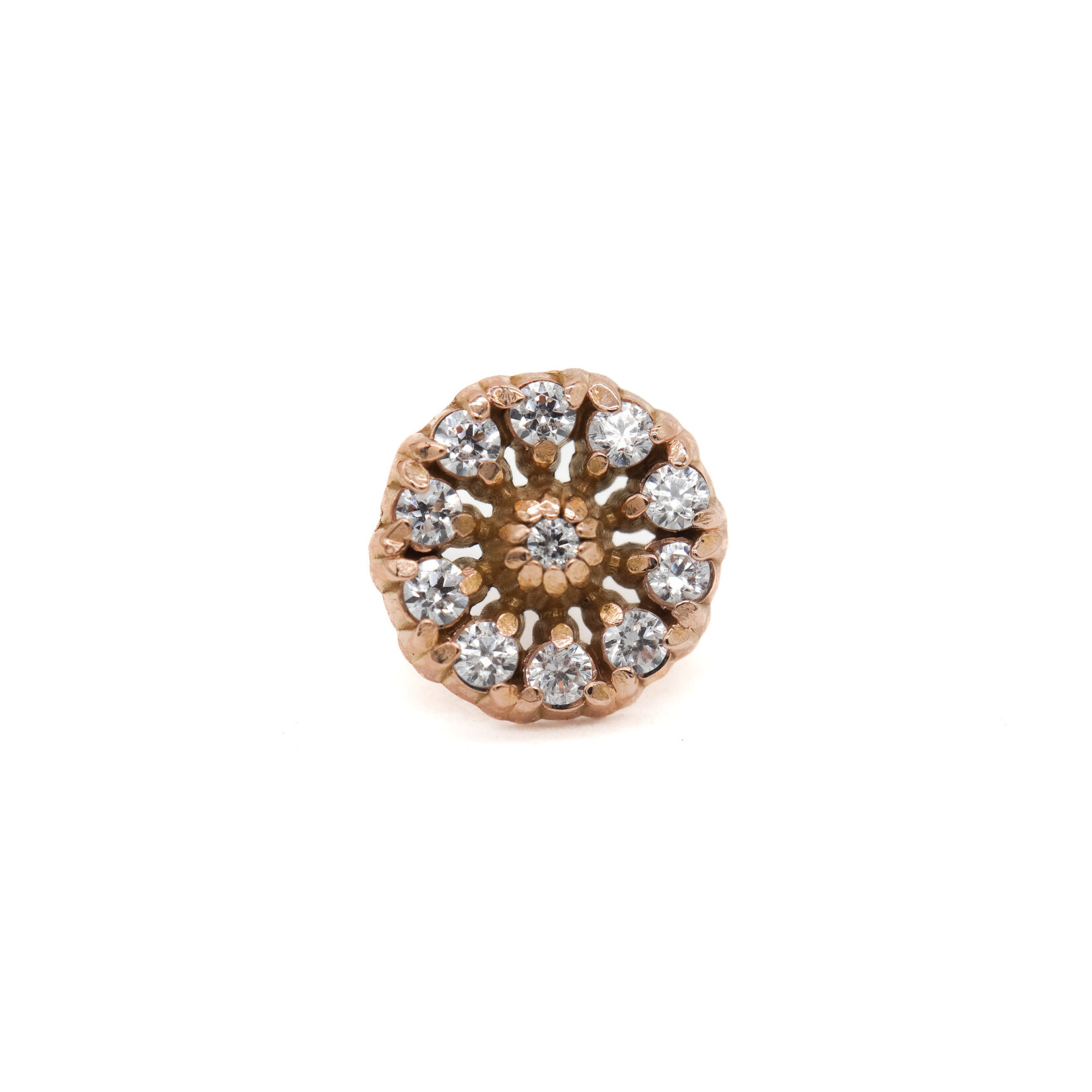 Maya Jewelry RG Threadless Vitality with CZ