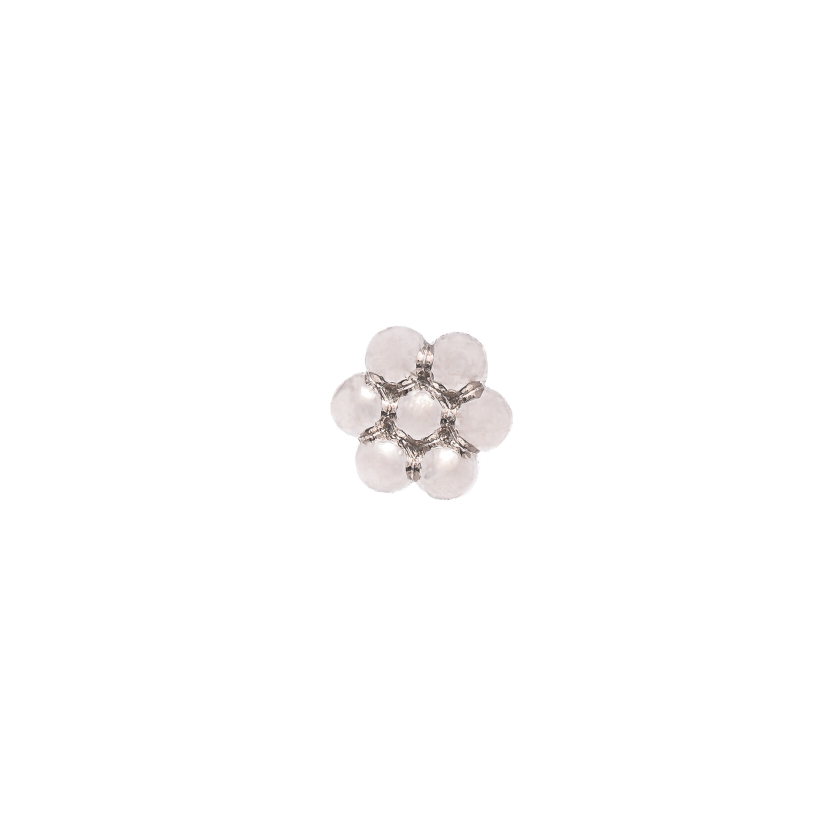 Dusk WG Threadless 7 Bead Flower (Dusk)