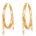 Maya Jewelry YG Plated Hesher Hangers