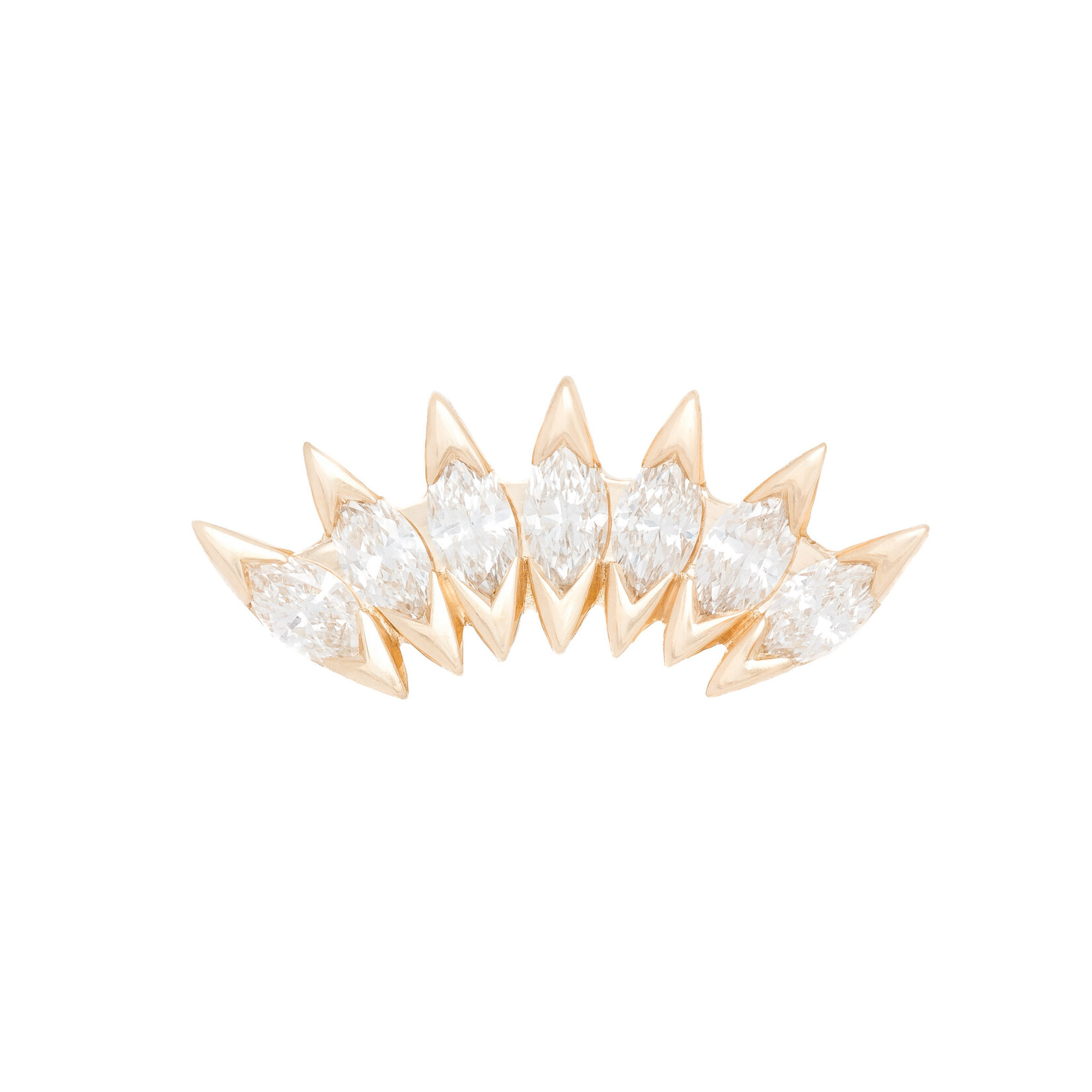Tether Jewelry YG Threadless Muse - Diamond