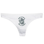 Bella Ryan "Save A Horse" White Thong