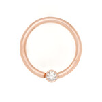 BVLA RG 16g 3/8" Round Bezel Ring 2mm Diamond (nipple facing)