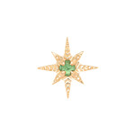 Tether Jewelry YG Threadless Elendres w/ Emerald