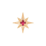 Tether Jewelry YG Threadless Elendres - Ruby