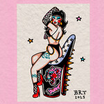 Diva Down Flash Tattoo with Bella