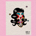 Shock Collar Flash Tattoo with Bella