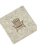Cabin Coaster w Stitched Chair