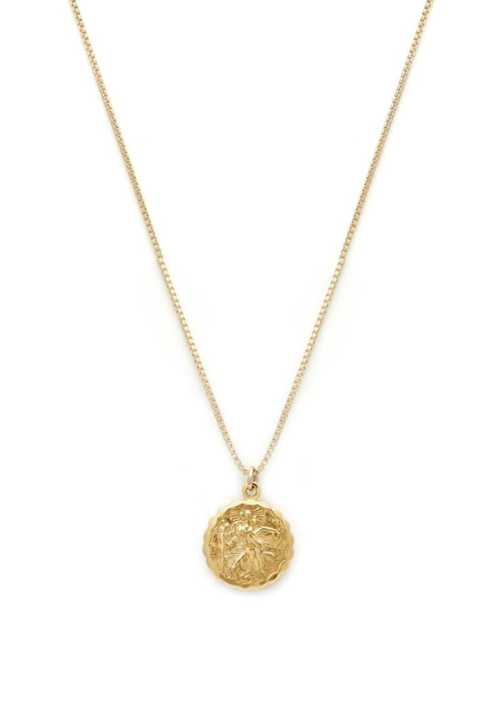 Leah Alexandra St Christopher Necklace SCN