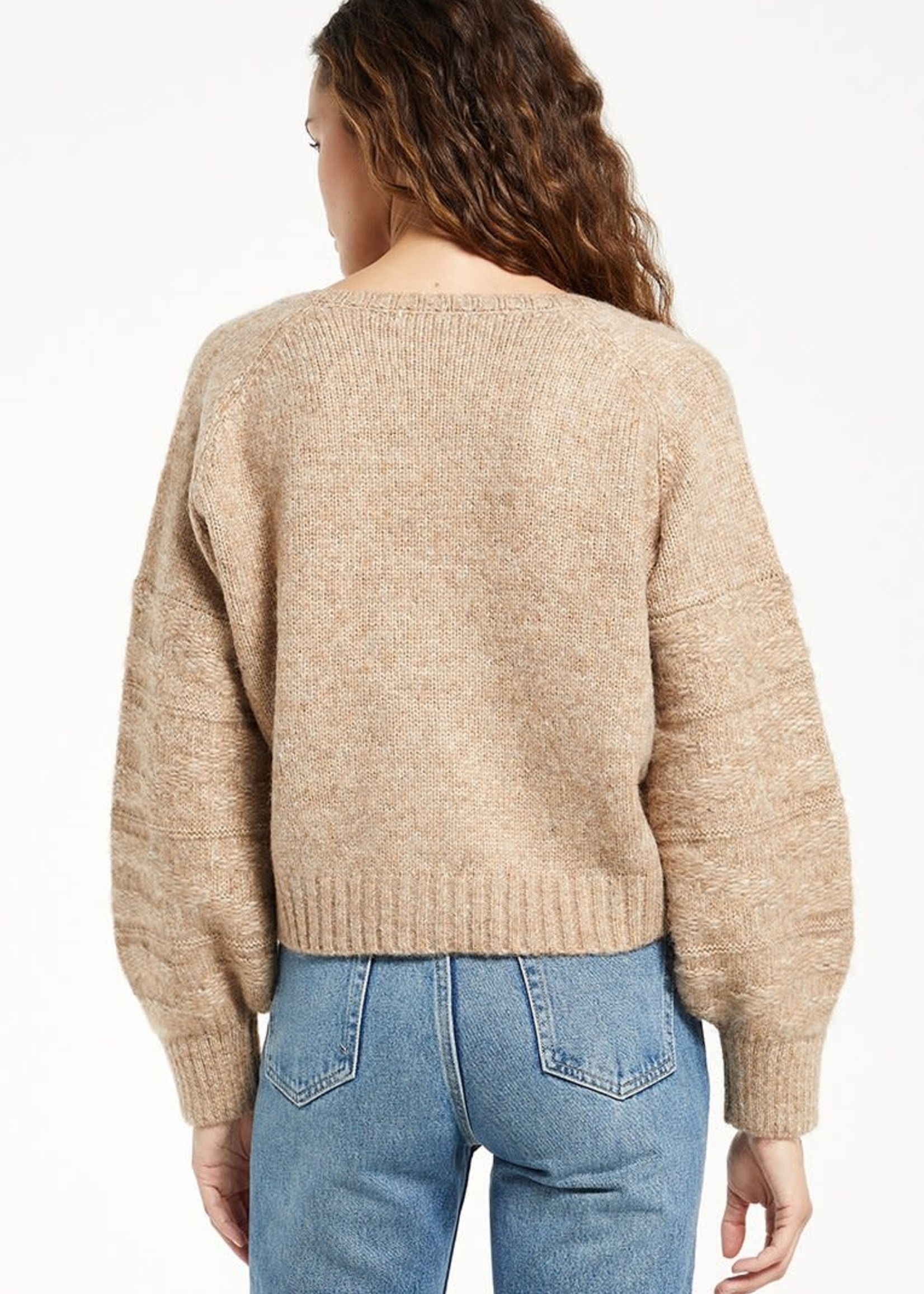 Z supply Essex cable sweater