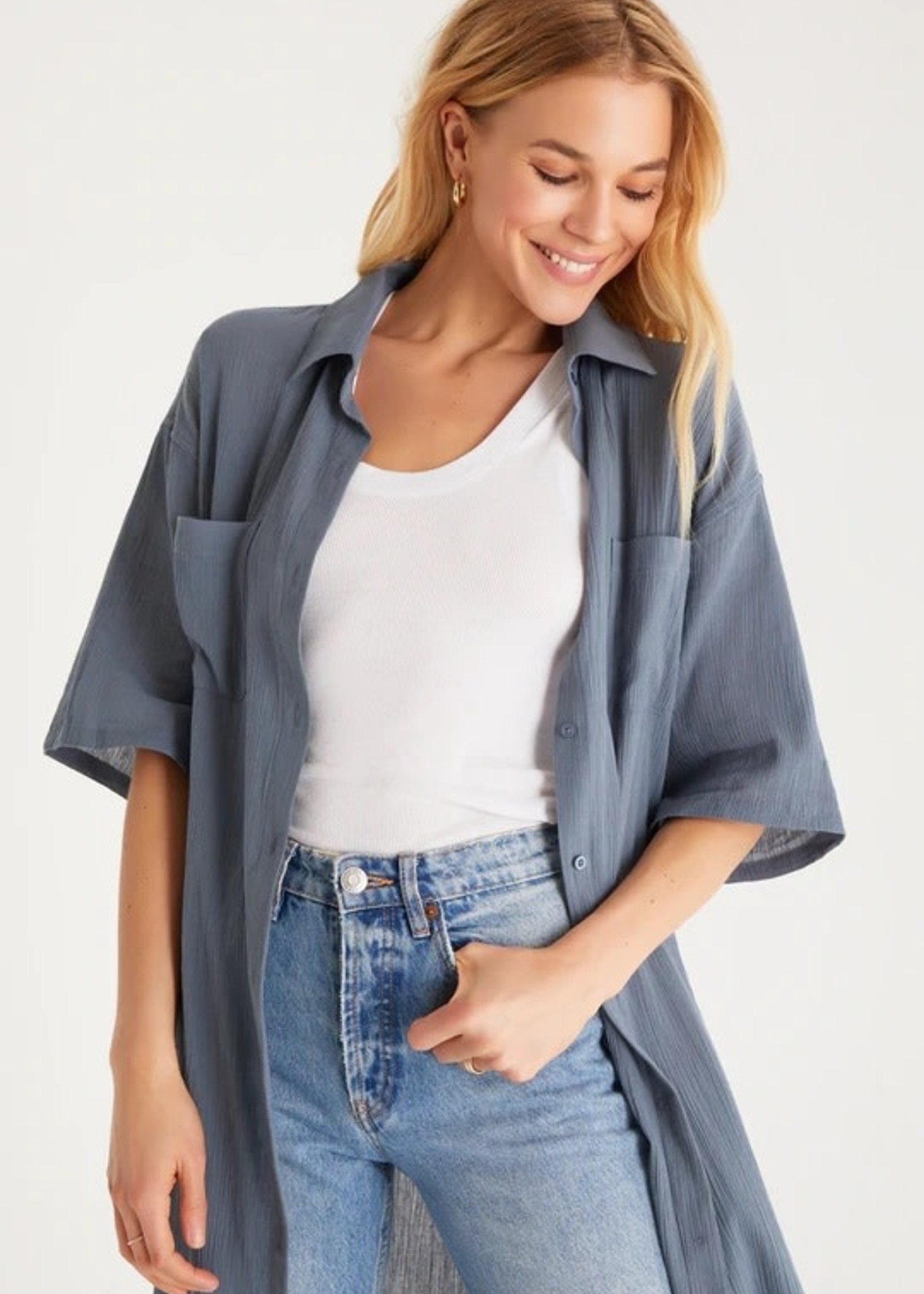 Z supply Lina Button Up Duster
