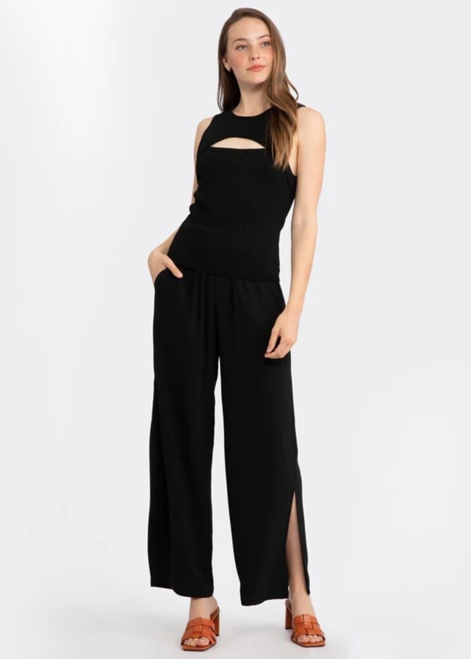 Sanctuary Side Slit Wide Leg