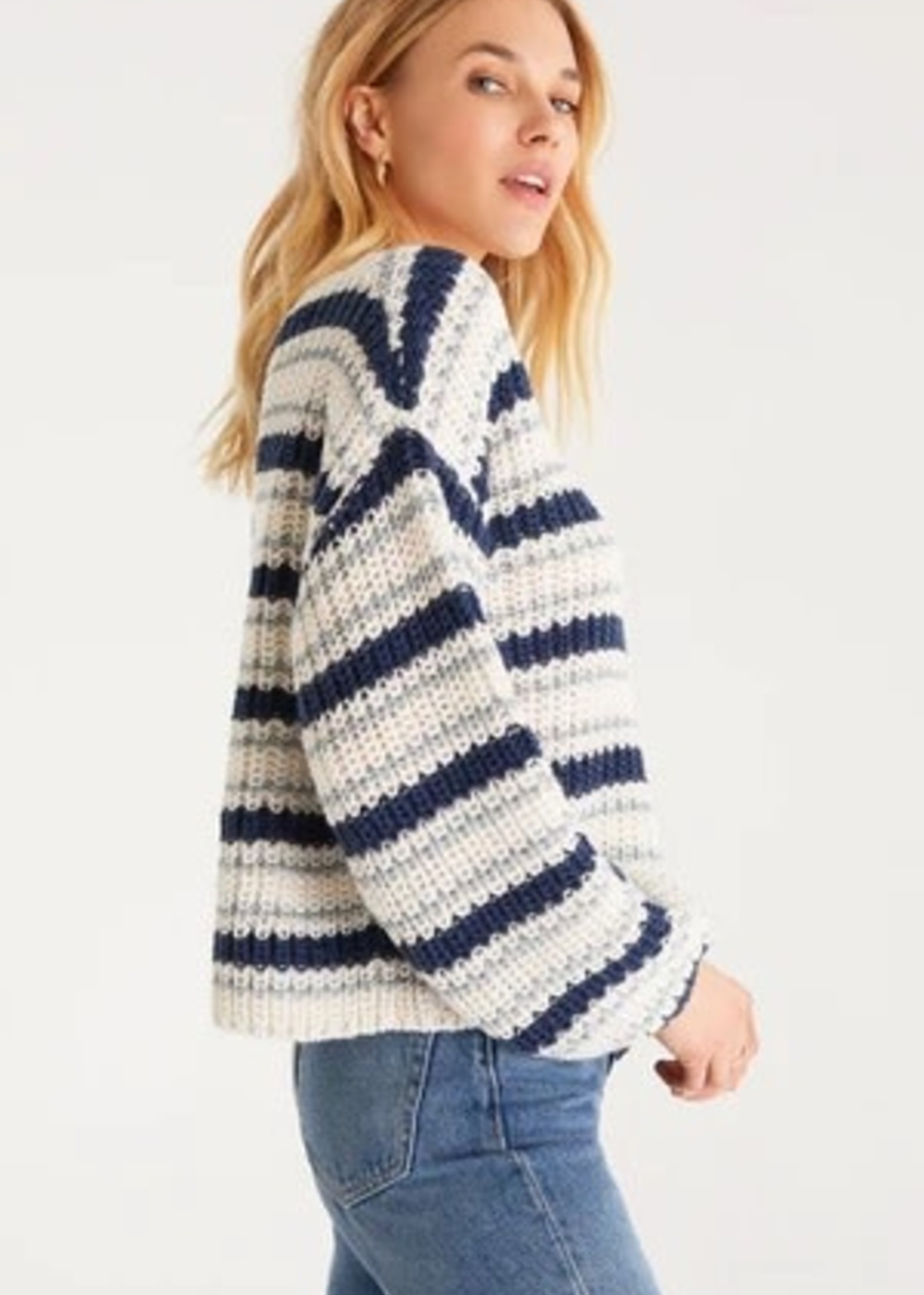Z supply Solange Stripe Sweater
