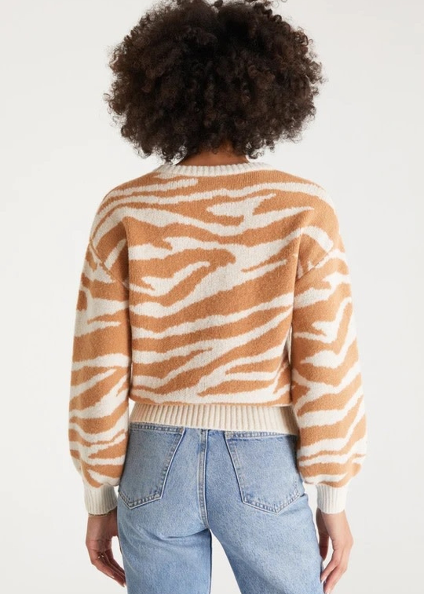 Z supply Cloud Stripes Sweater