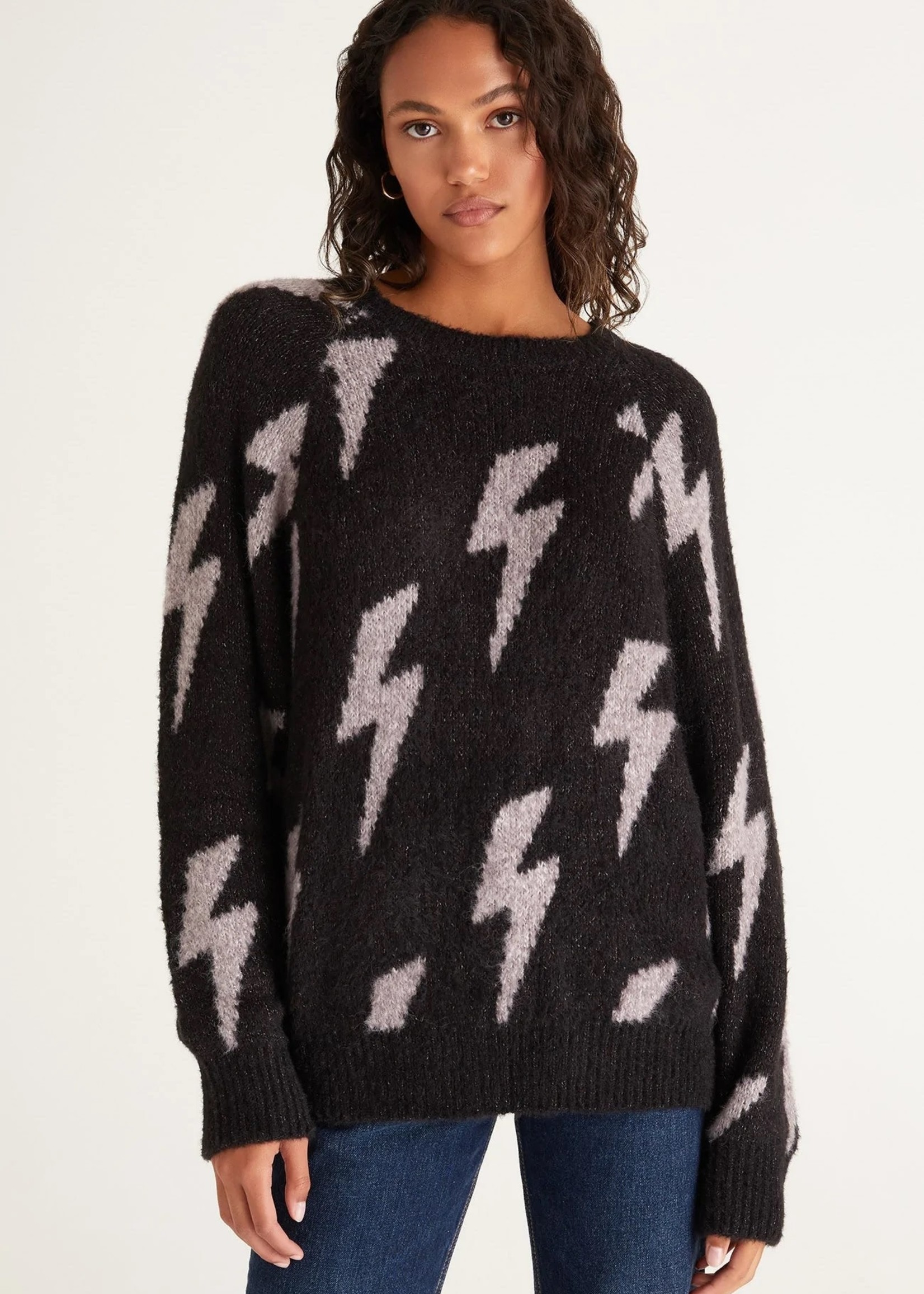 Z supply Lizzy Marled Bolt Sweater