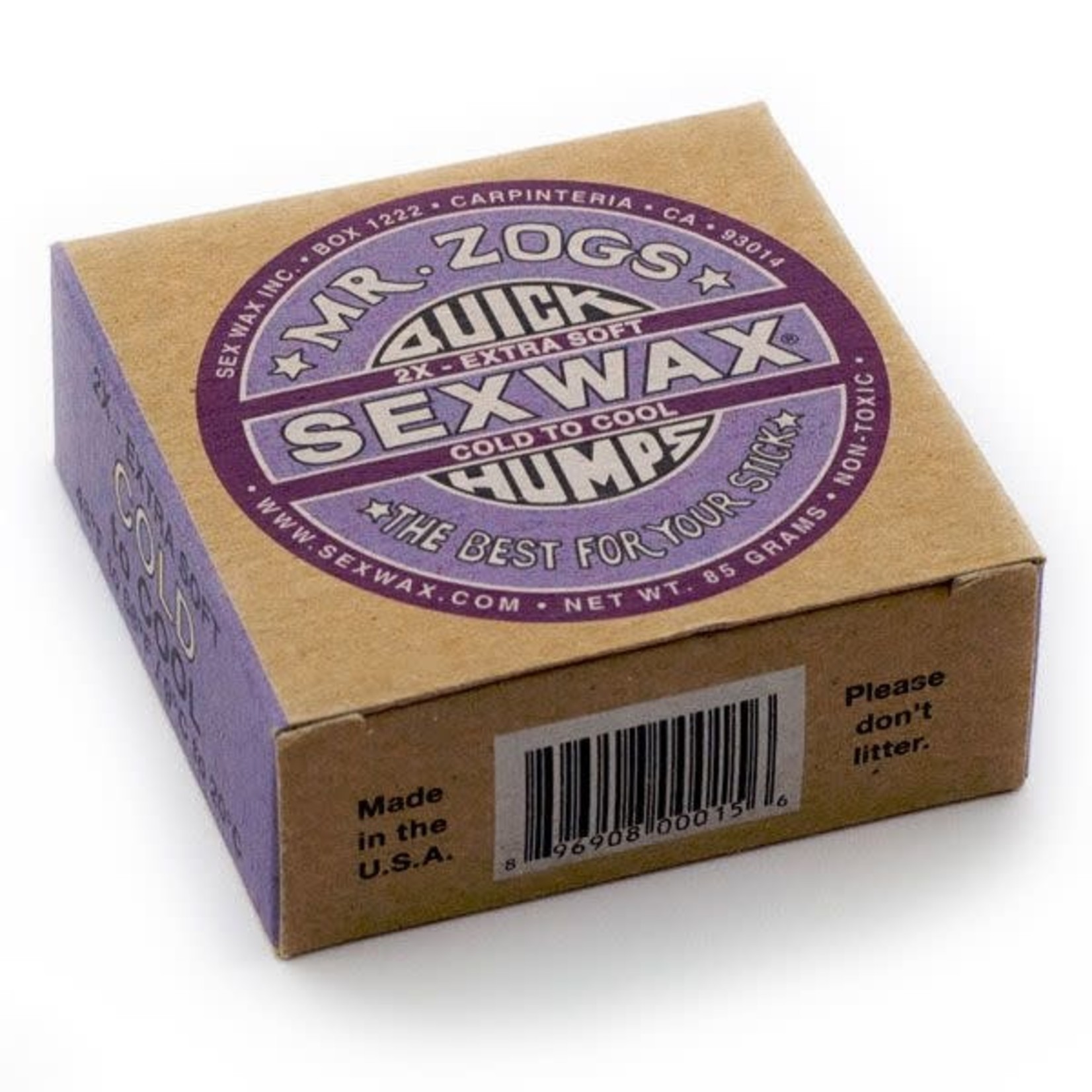 Sex Wax Mr Zogs Quick Humps Surfboard Wax Island Surf Company