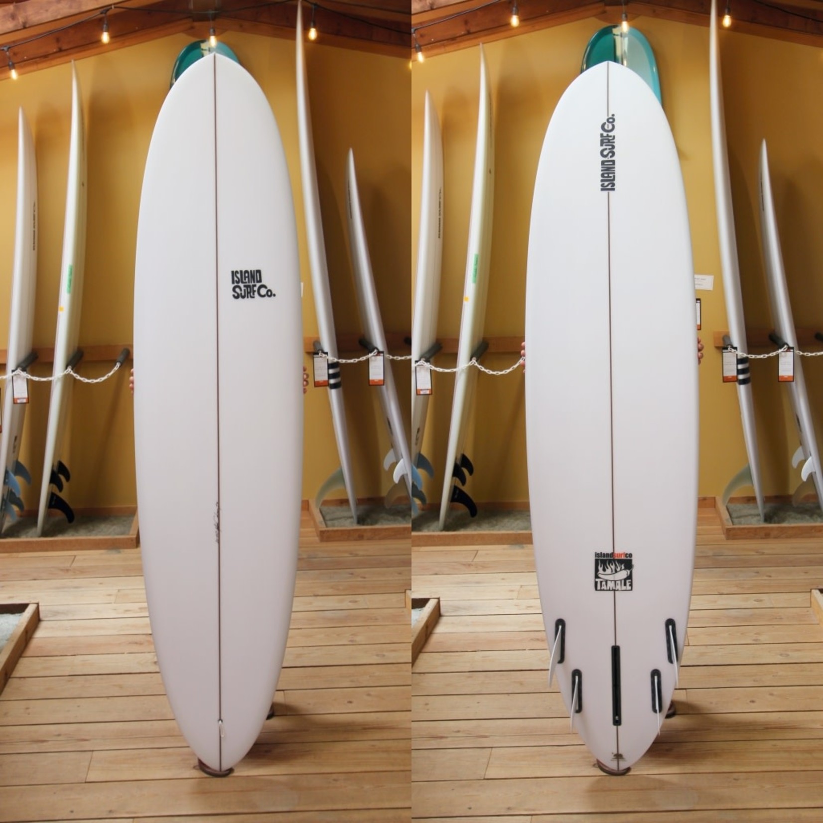 7'6 Island Surf Surfboard. - Island