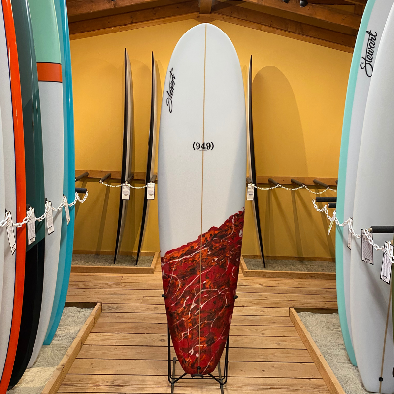 7'6 Stewart (949) Performance Surfboard #119309 - Island Surf