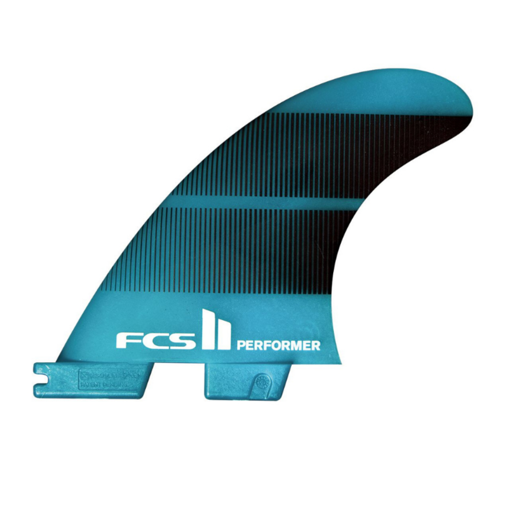 FCS II FCS II Performer Neo Glass Teal Gradient Tri Fins.