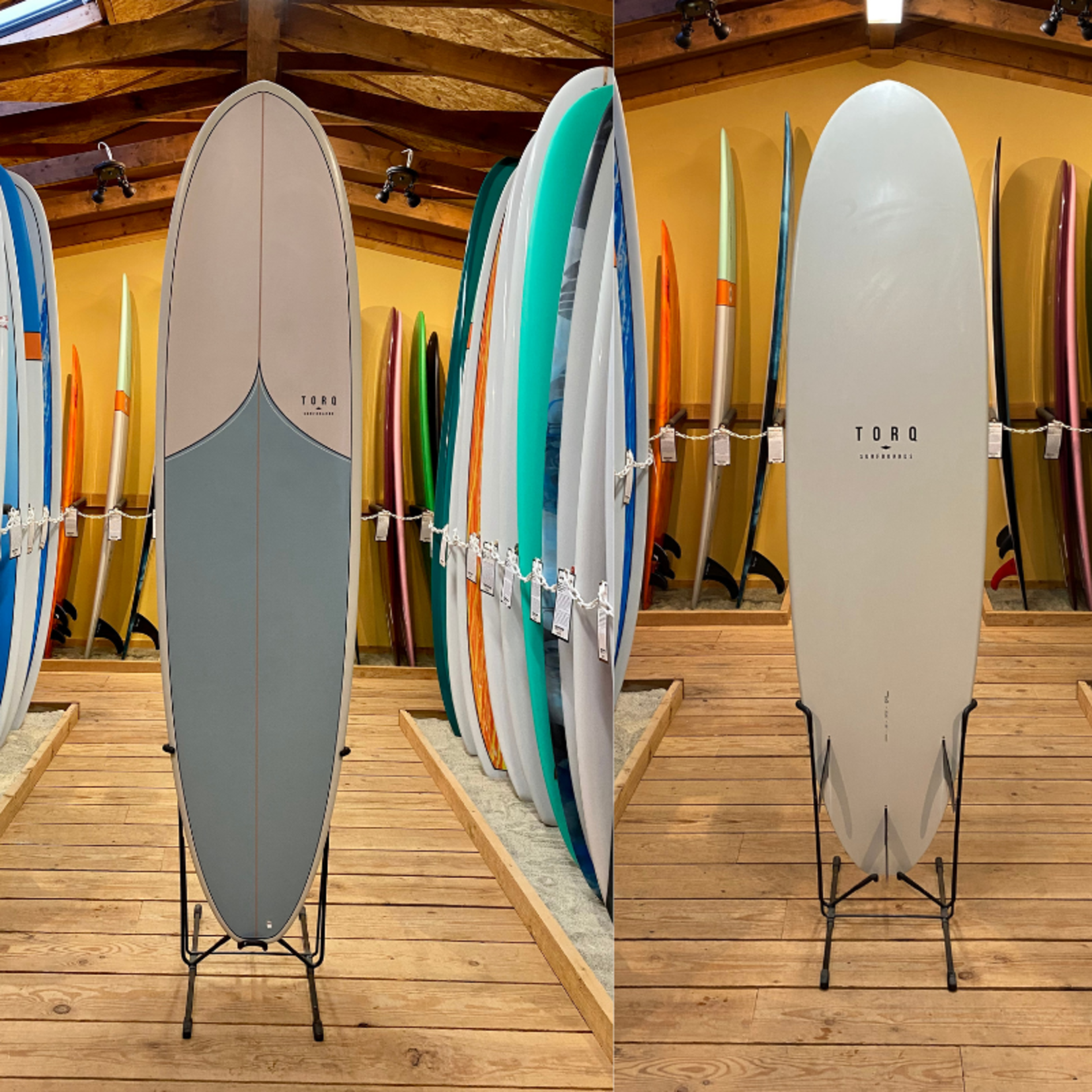 TORQ Surfboards -USED-7'4 Torq Vortex  V+ Surfboard + 5mm Roam Bag