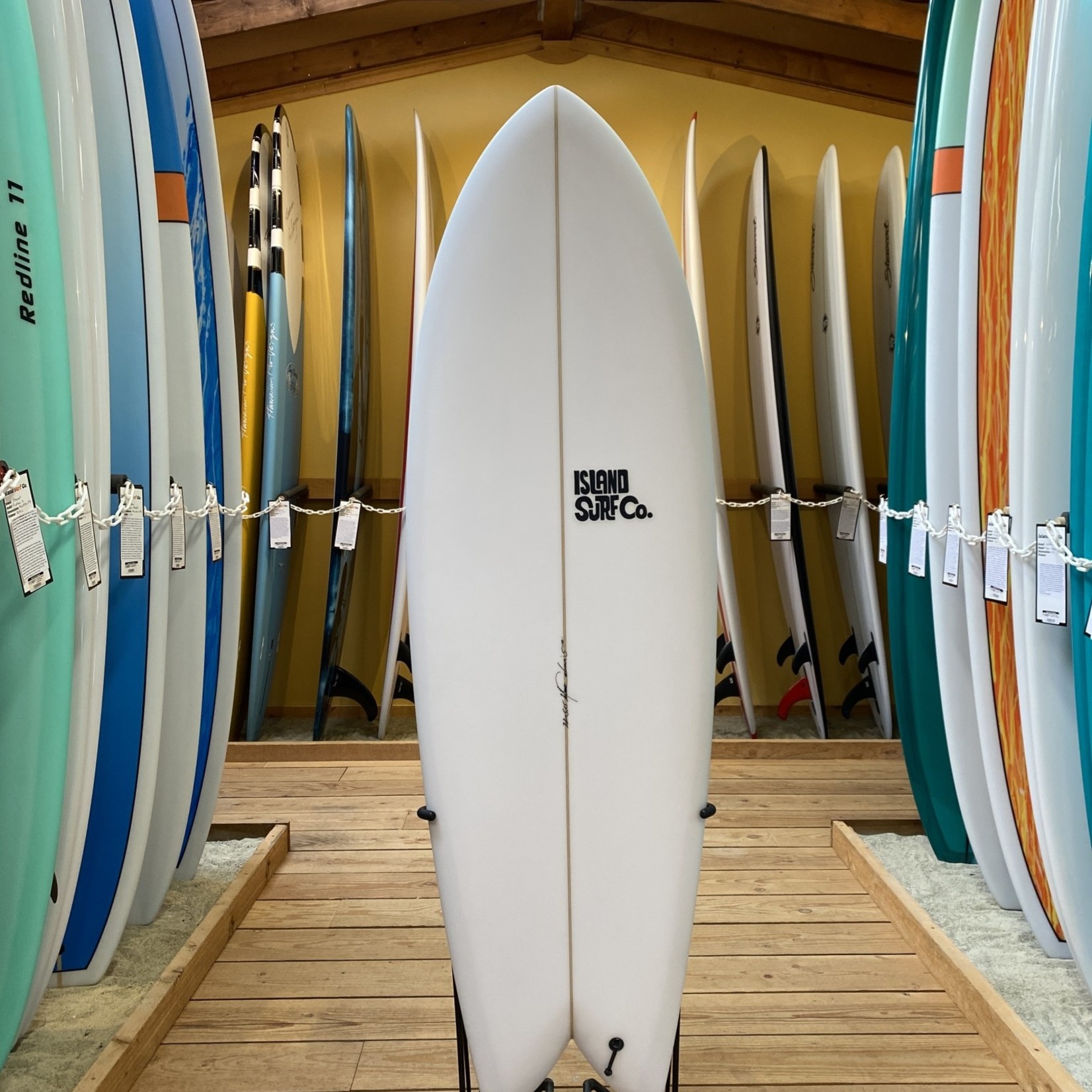 Bing Surfboards 5'10 ISC Perecillo Quad Fish Made at Bing