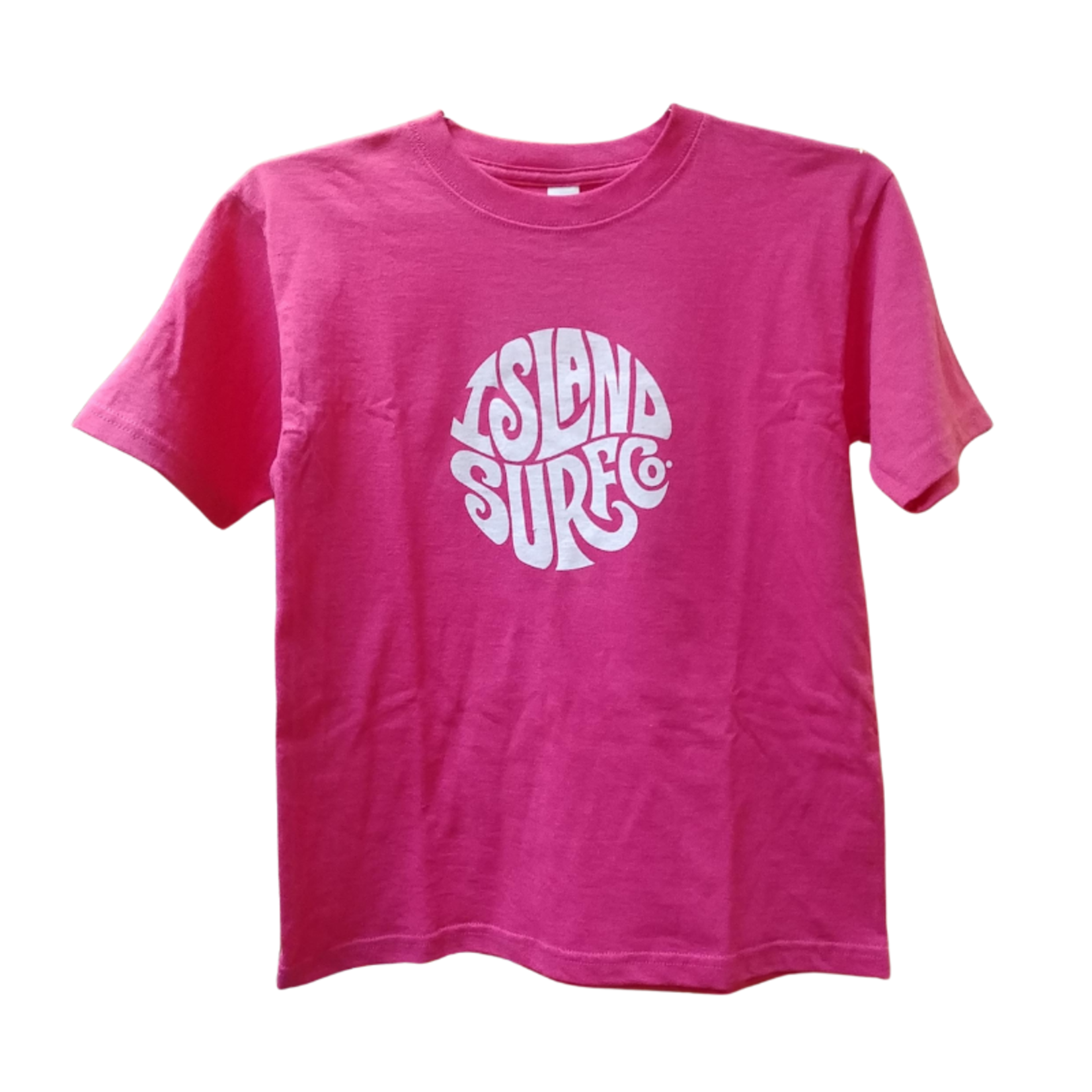 Island Surf Company ISC Youth T Shirt Retro Circle