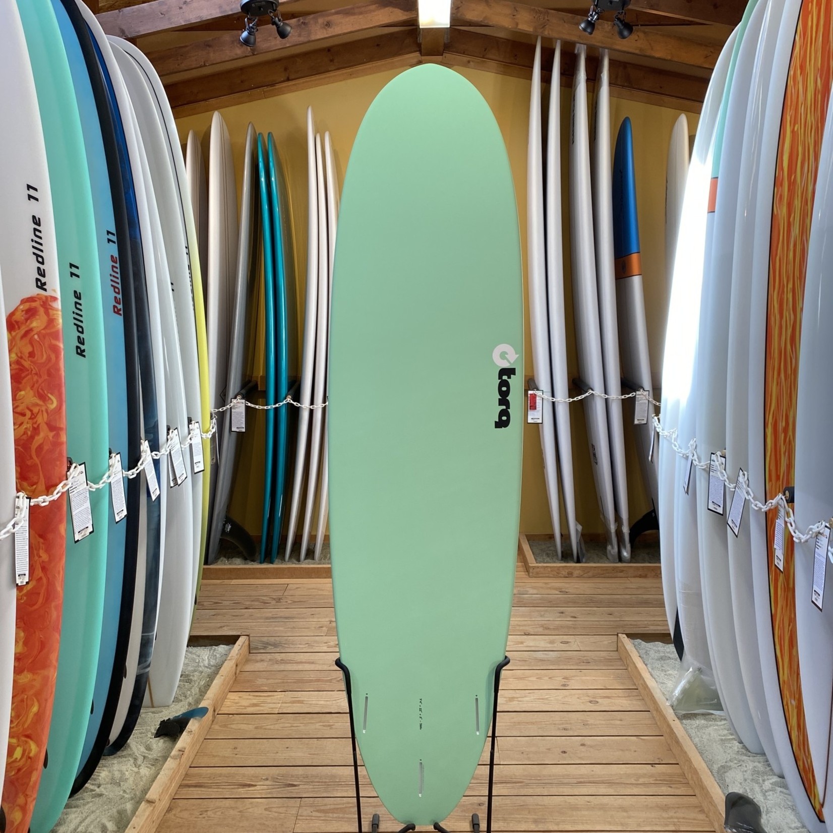 TORQ Surfboards 7'4 Torq V+ Seagreen TET  Mod Fun