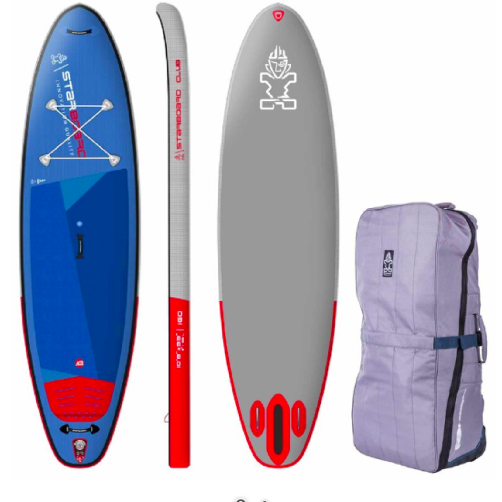 Starboard 10'8 x 33 Starboard Inflatable SUP iGO Club Deluxe SC