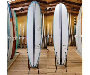 7'0 TORQ TEC M2 Blue Rails - Island Surf Company