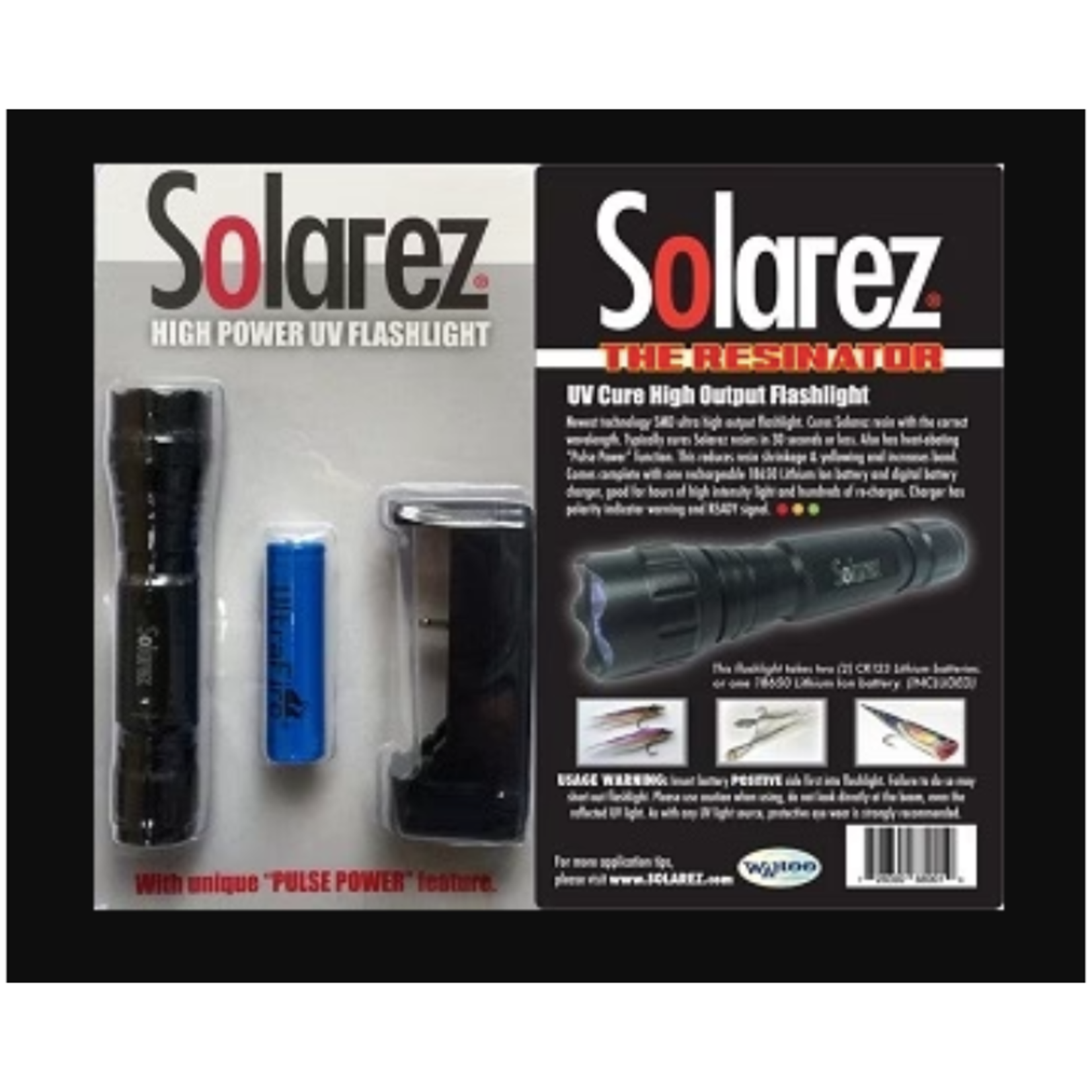 Solarez Solarez High Output UV Flashlight "Resinator" Kit (comes with battery & charger)