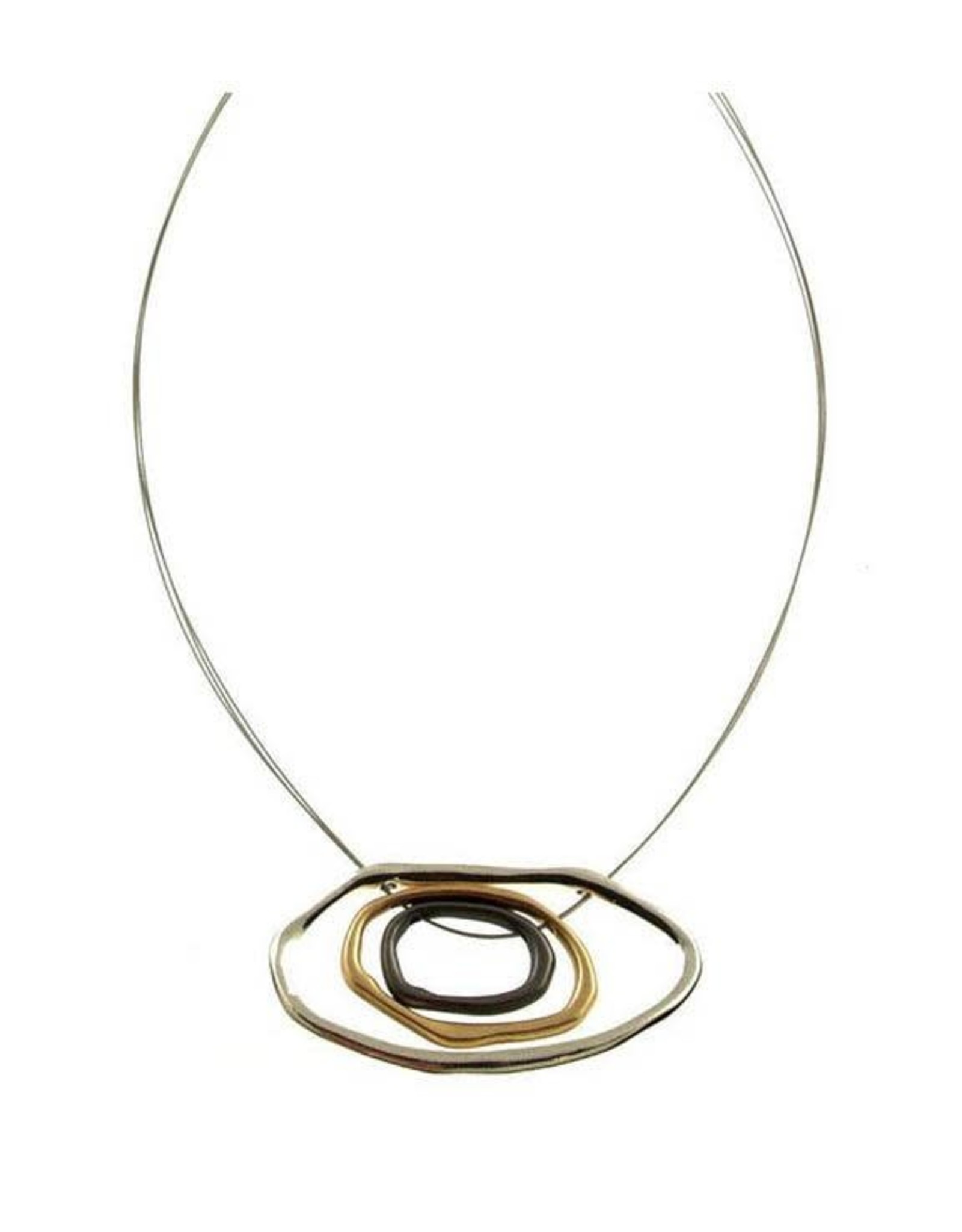 ORIGIN Abstract cIrcles Necklace