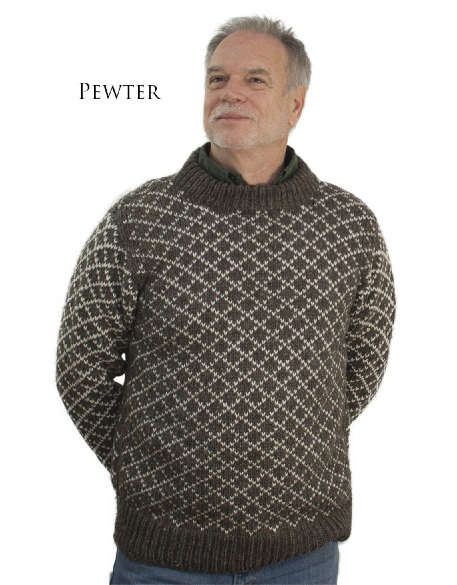 The Sweater Venture Diamond Wool Pullover
