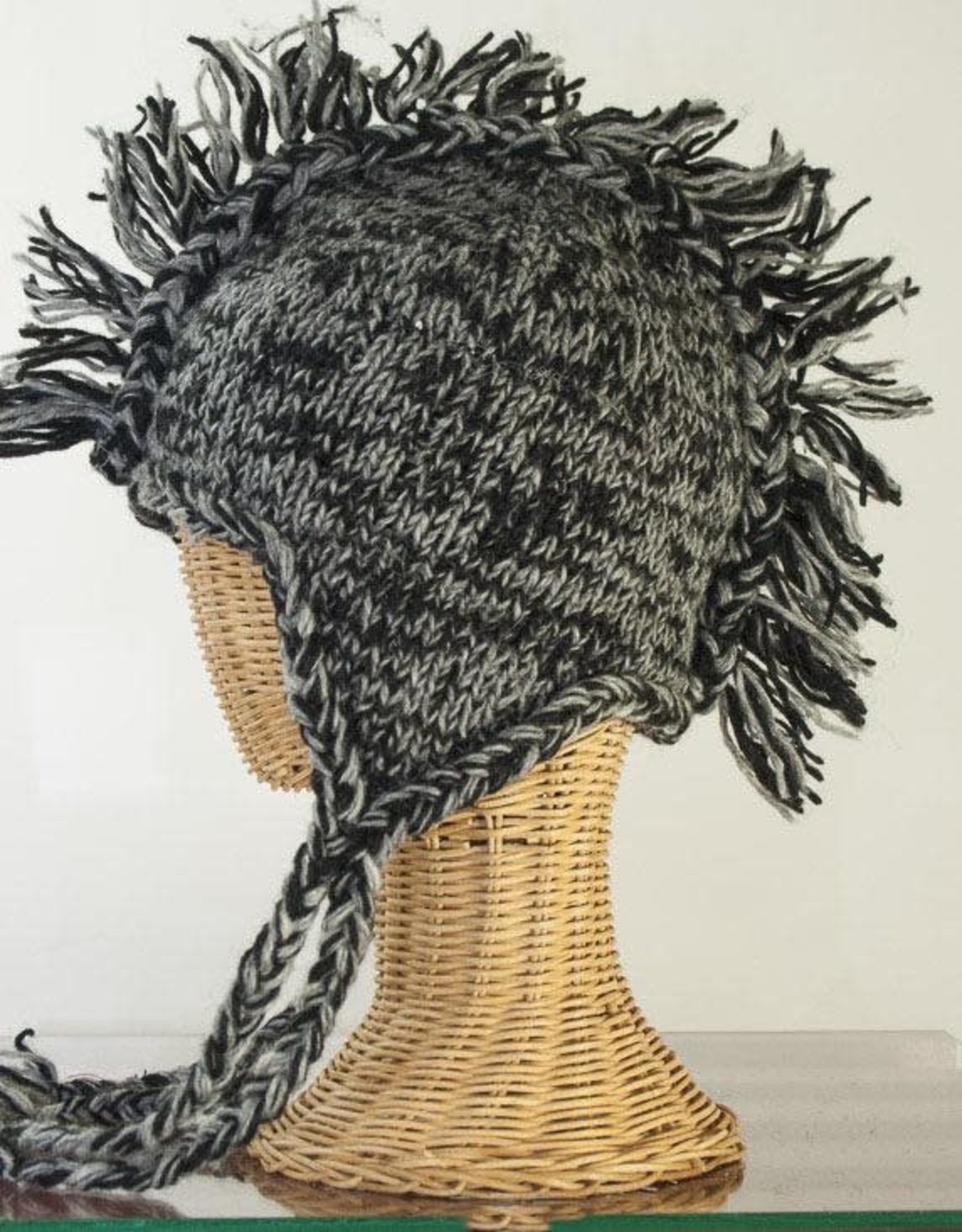 The Sweater Venture Snowfox Fleece Lined Fringe Hat