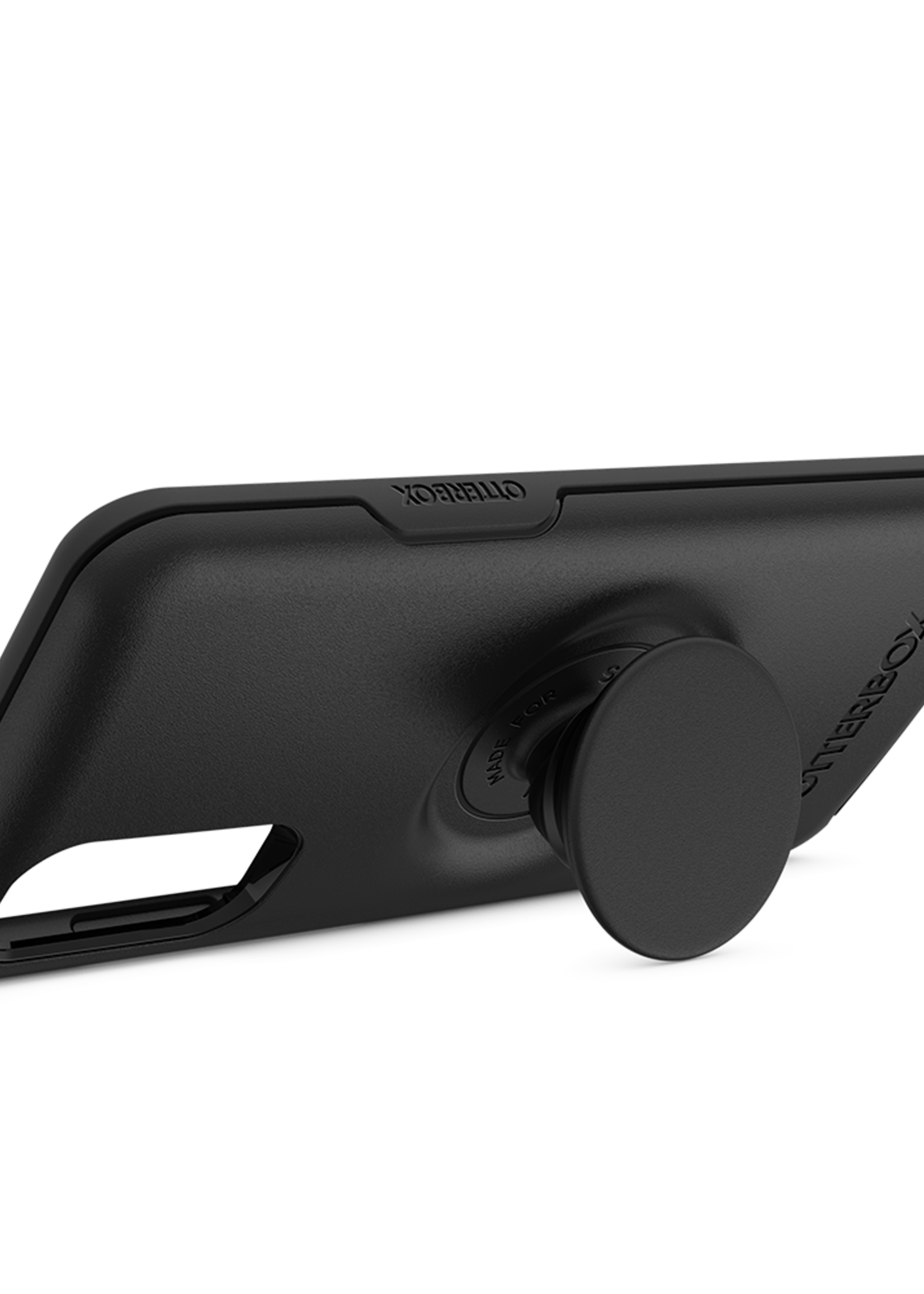 Samsung OtterBox - Otter + Pop Symmetry Case with PopGrip for Samsung Galaxy S20 / S20 5G UW - Black
