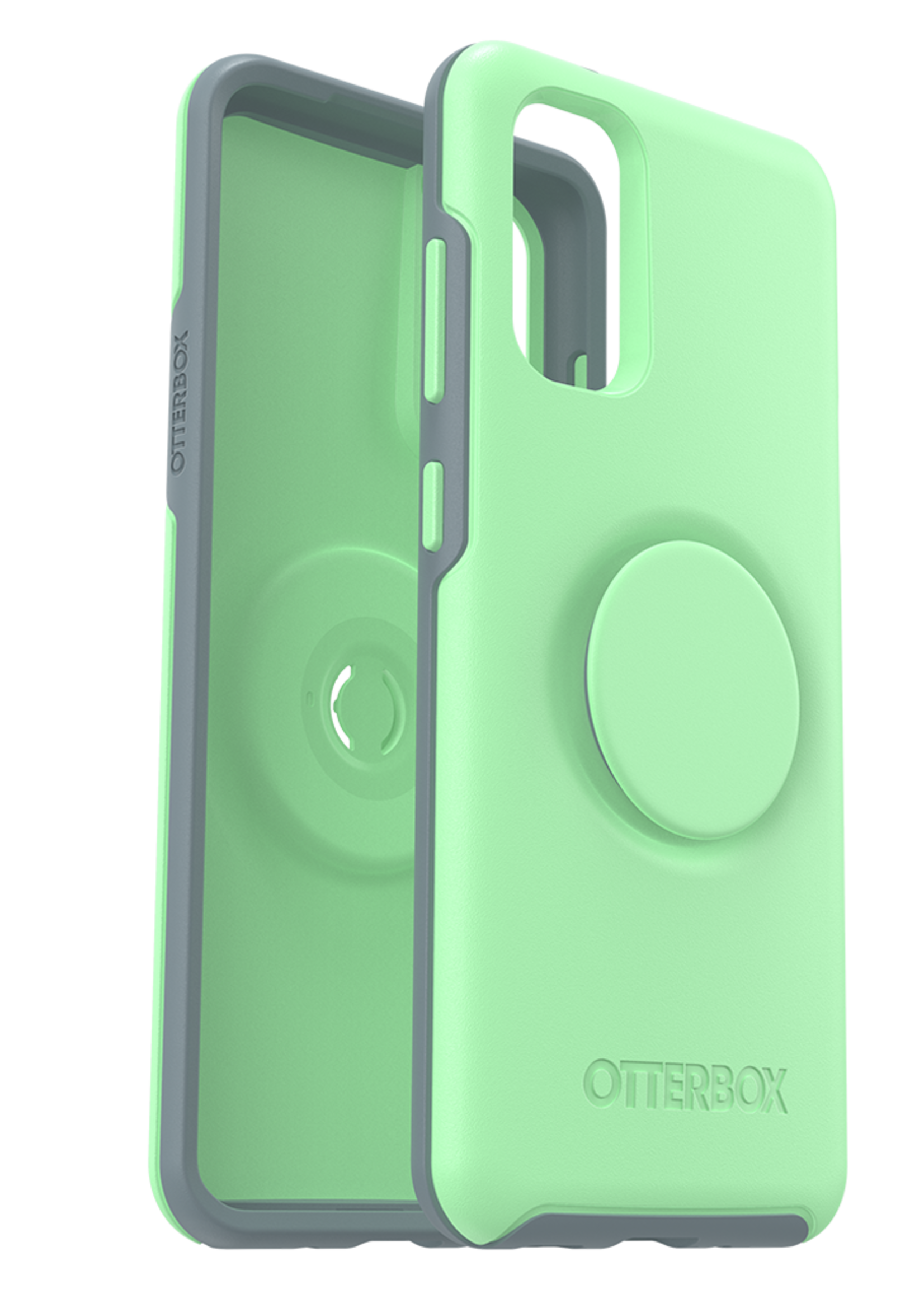Otterbox OtterBox - Otter + Pop Symmetry Case with PopGrip for Samsung Galaxy Galaxy S20 / S20 5G UW - Mint to Be