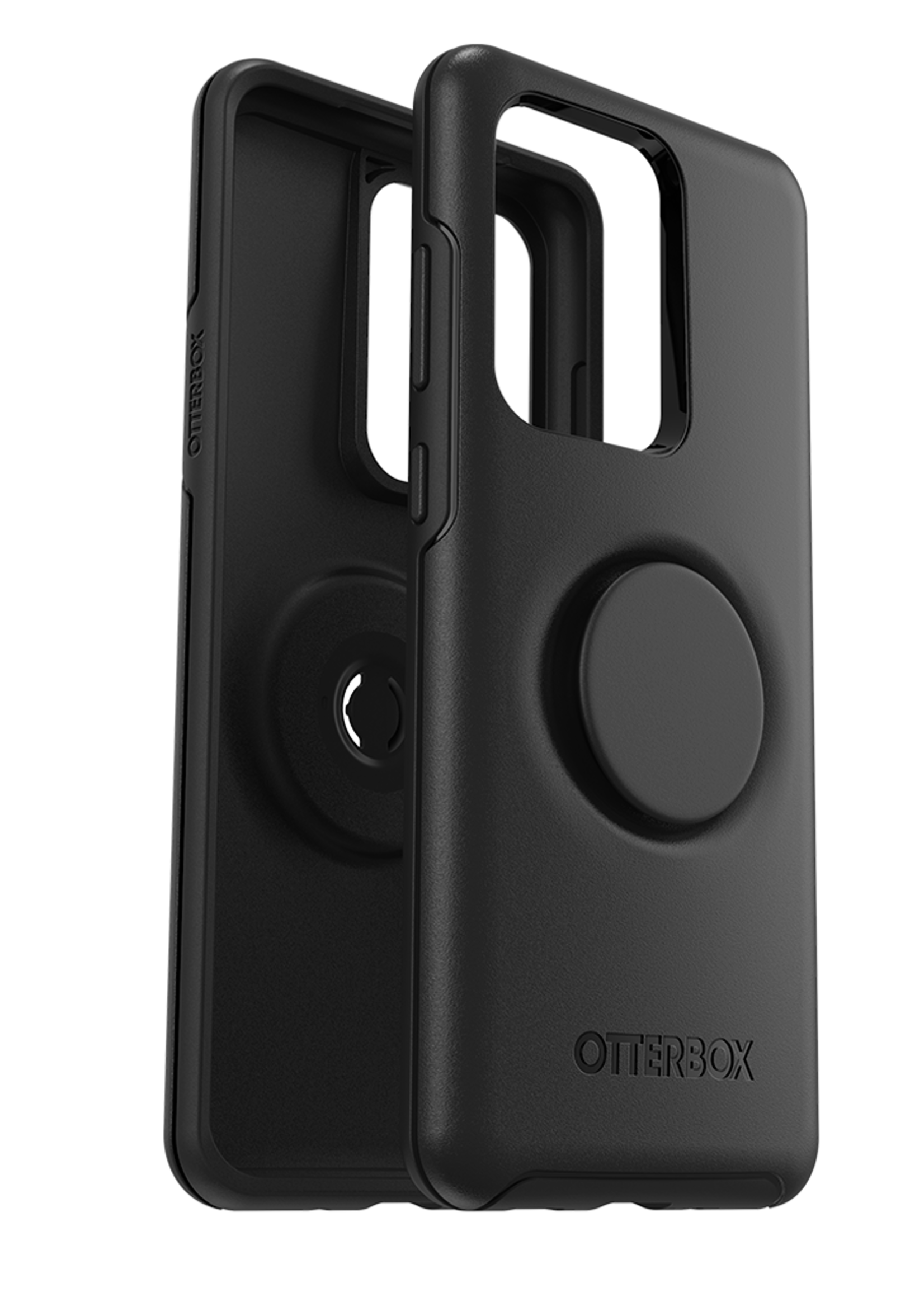 Otterbox OtterBox - Otter + Pop Symmetry Case with PopGrip for Samsung Galaxy S20 Ultra - Black