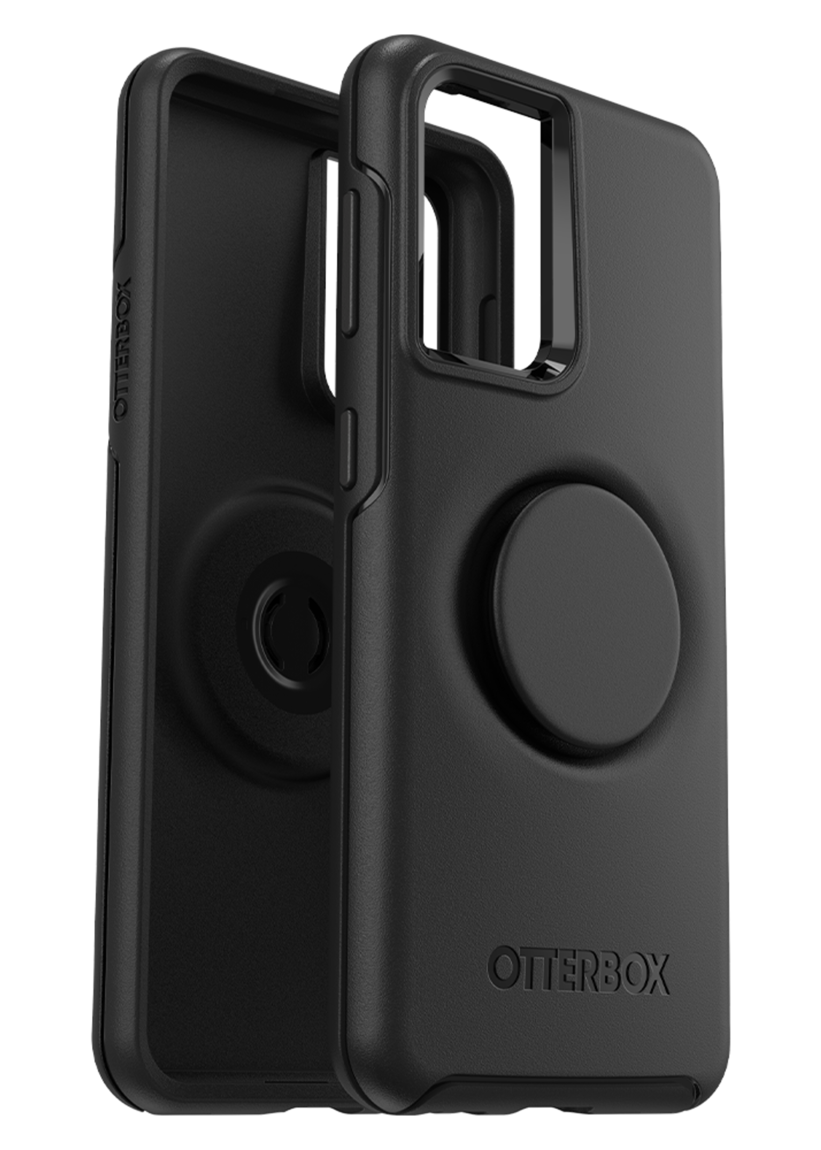 Otterbox OtterBox - Otter + Pop Symmetry Case with PopGrip for Samsung Galaxy S21 5G - Black