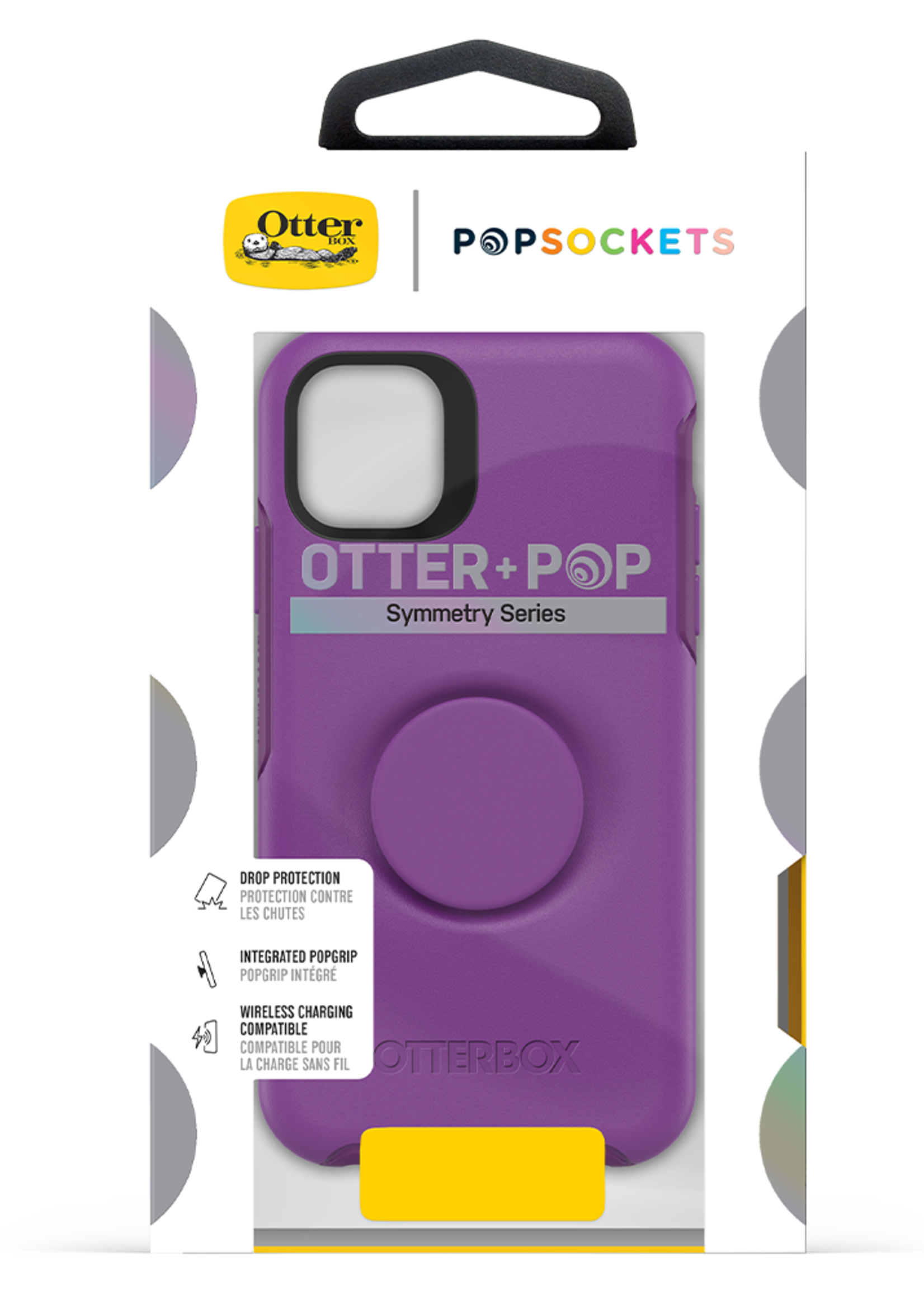 Otterbox OtterBox - Otter + Pop Symmetry Case with PopGrip for Apple iPhone 11 - Lollipop