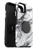 Otterbox OtterBox - Otter + Pop Symmetry Case with PopGrip for Apple iPhone 11 - White Marble