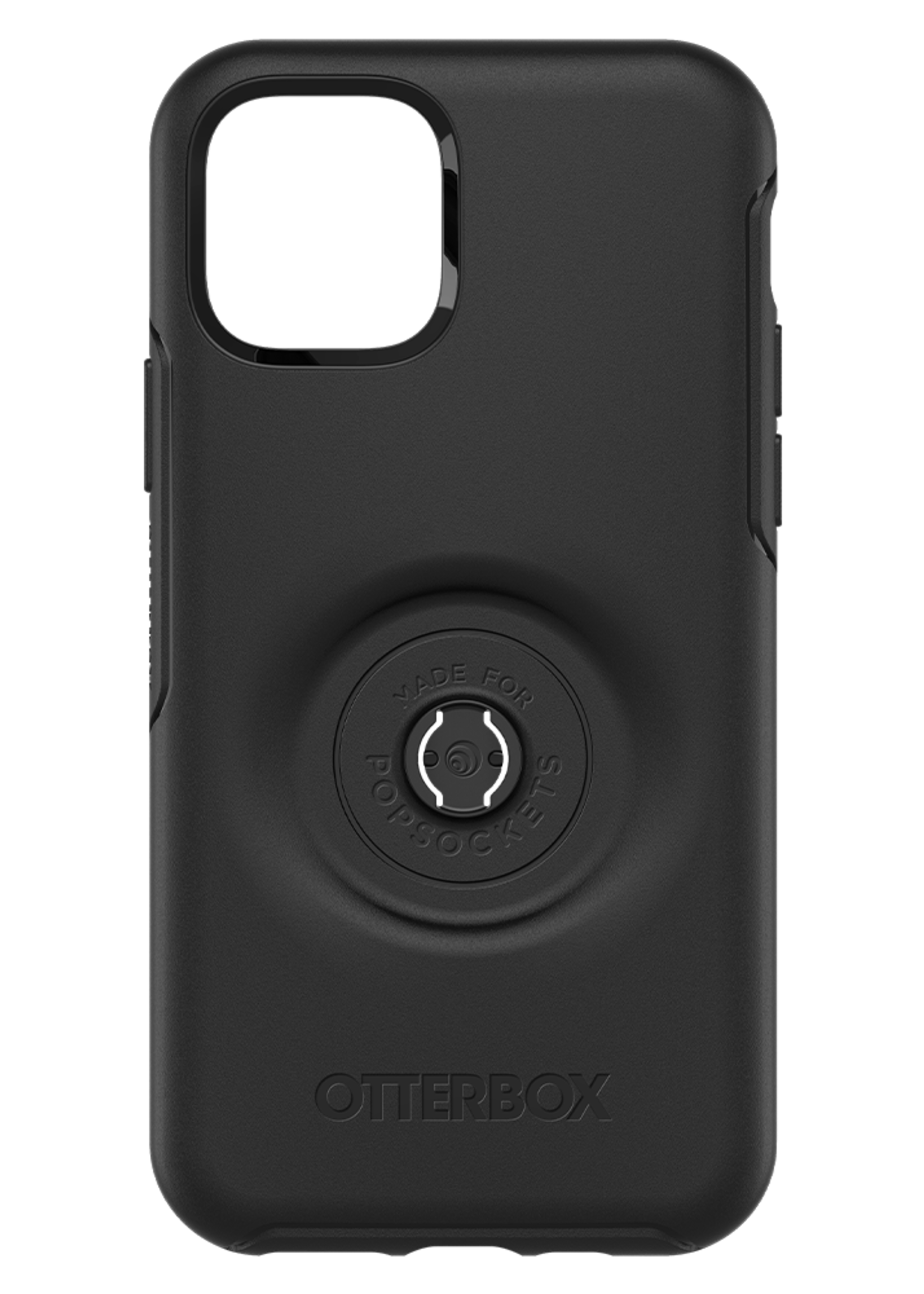 Apple OtterBox - Otter + Pop Symmetry Case with PopGrip for Apple iPhone 11 Pro - Black