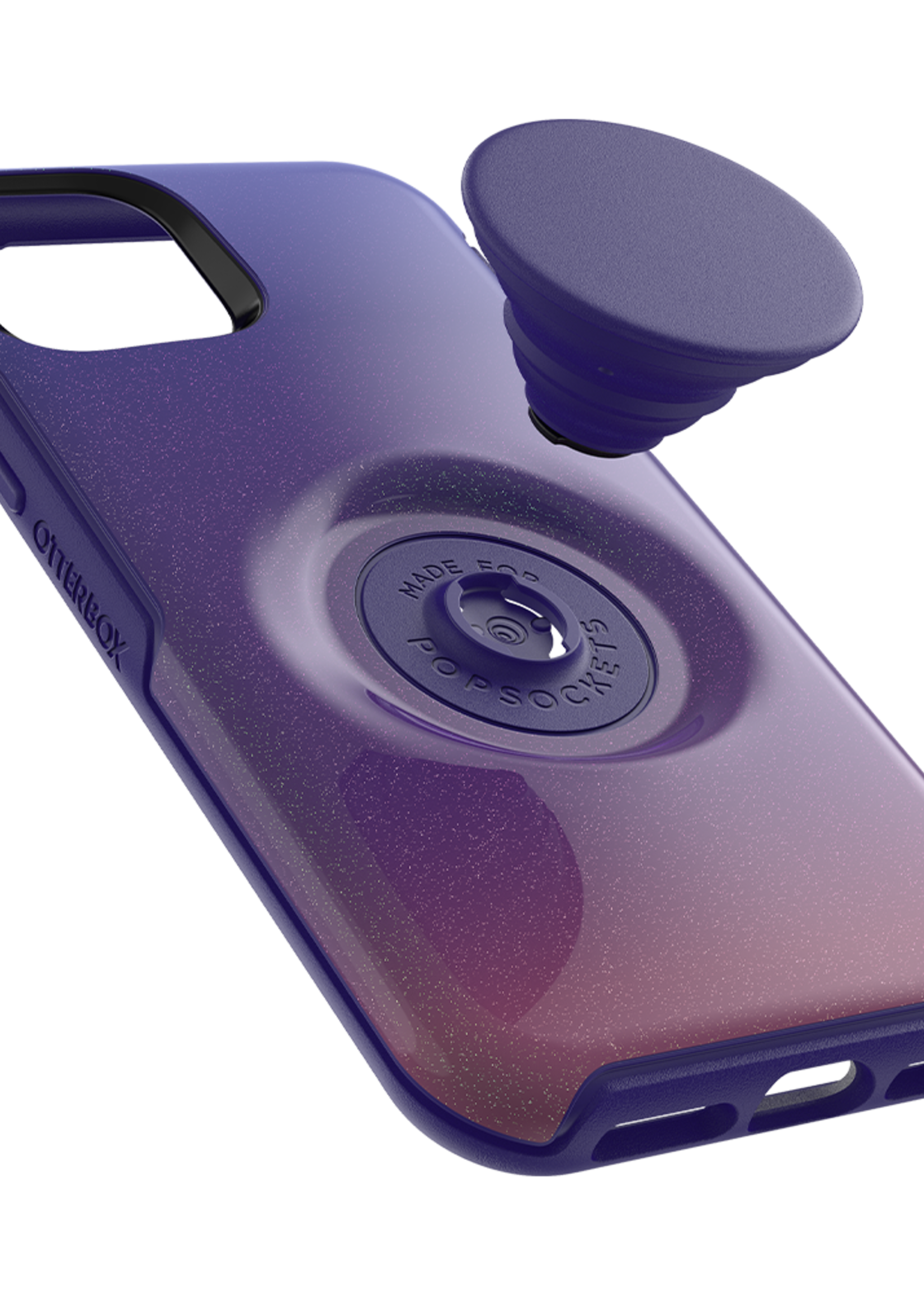 Otterbox OtterBox - Otter + Pop Symmetry Case with PopGrip for Apple iPhone 11 Pro - Violet Dusk