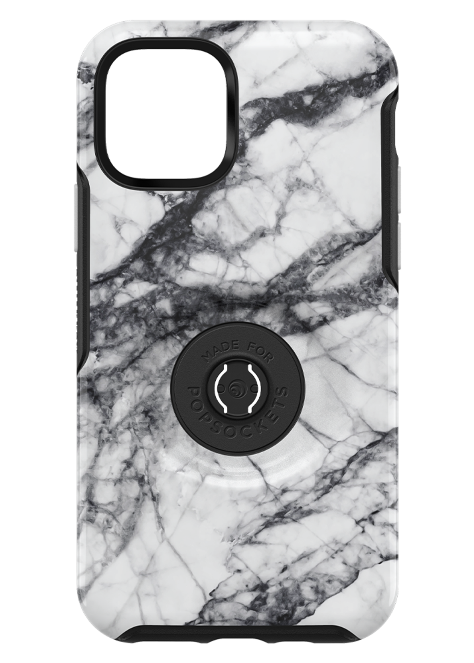 Otterbox OtterBox - Otter + Pop Symmetry Case with PopGrip for Apple iPhone 11 Pro - White Marble