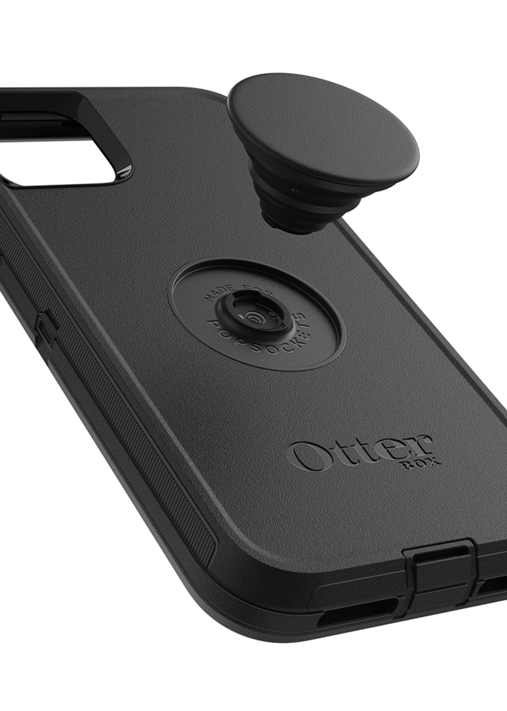 Otterbox OtterBox - Otter + Pop Defender Case with PopGrip for Apple iPhone 11 Pro Max - Black