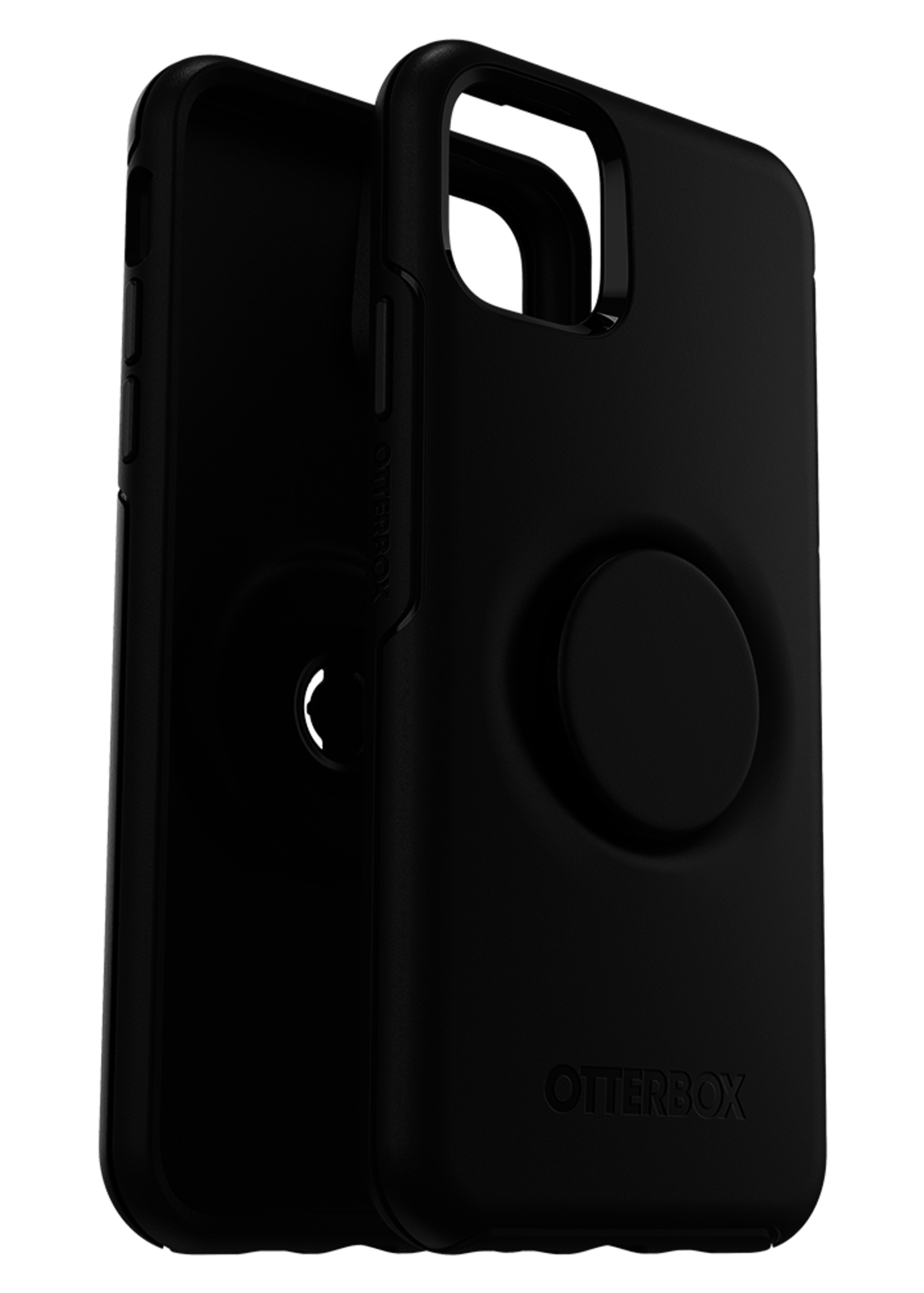 Otterbox OtterBox - Otter + Pop Symmetry Case with PopGrip for Apple iPhone 11 Pro Max - Black