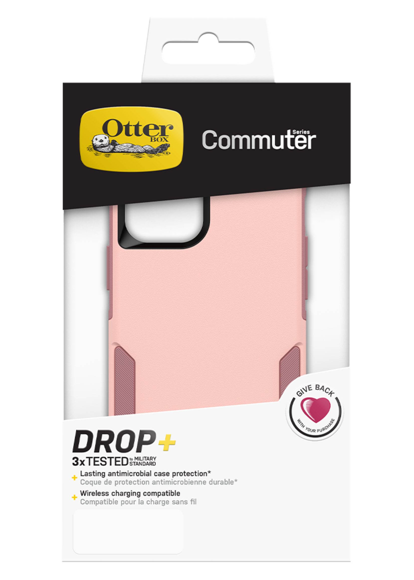 Otterbox OtterBox - Commuter Antimicrobial Case for Apple iPhone 12 / 12 Pro - Ballet Way