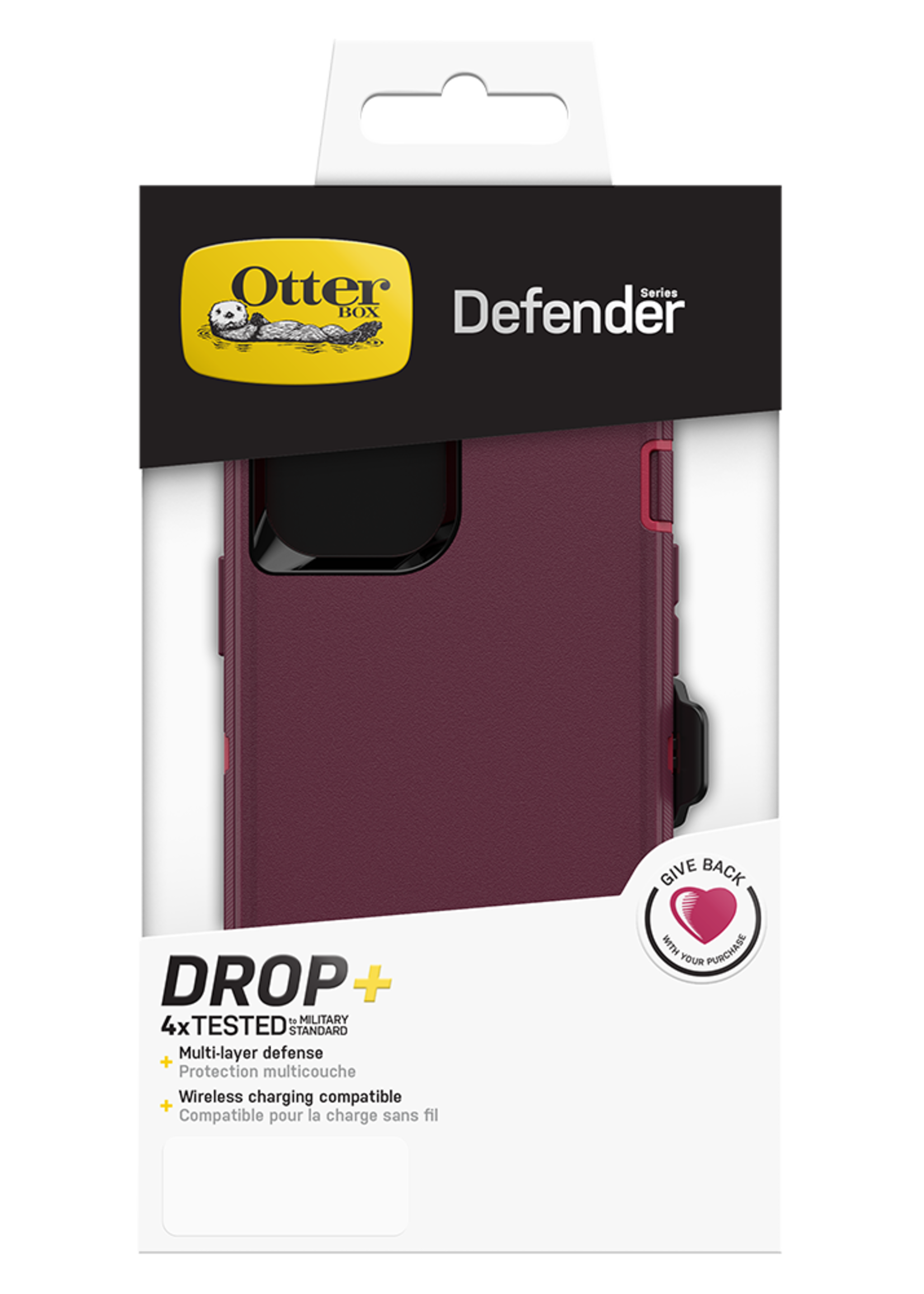 Otterbox OtterBox - Defender Case for Apple iPhone 12 / 12 Pro - Berry Potion