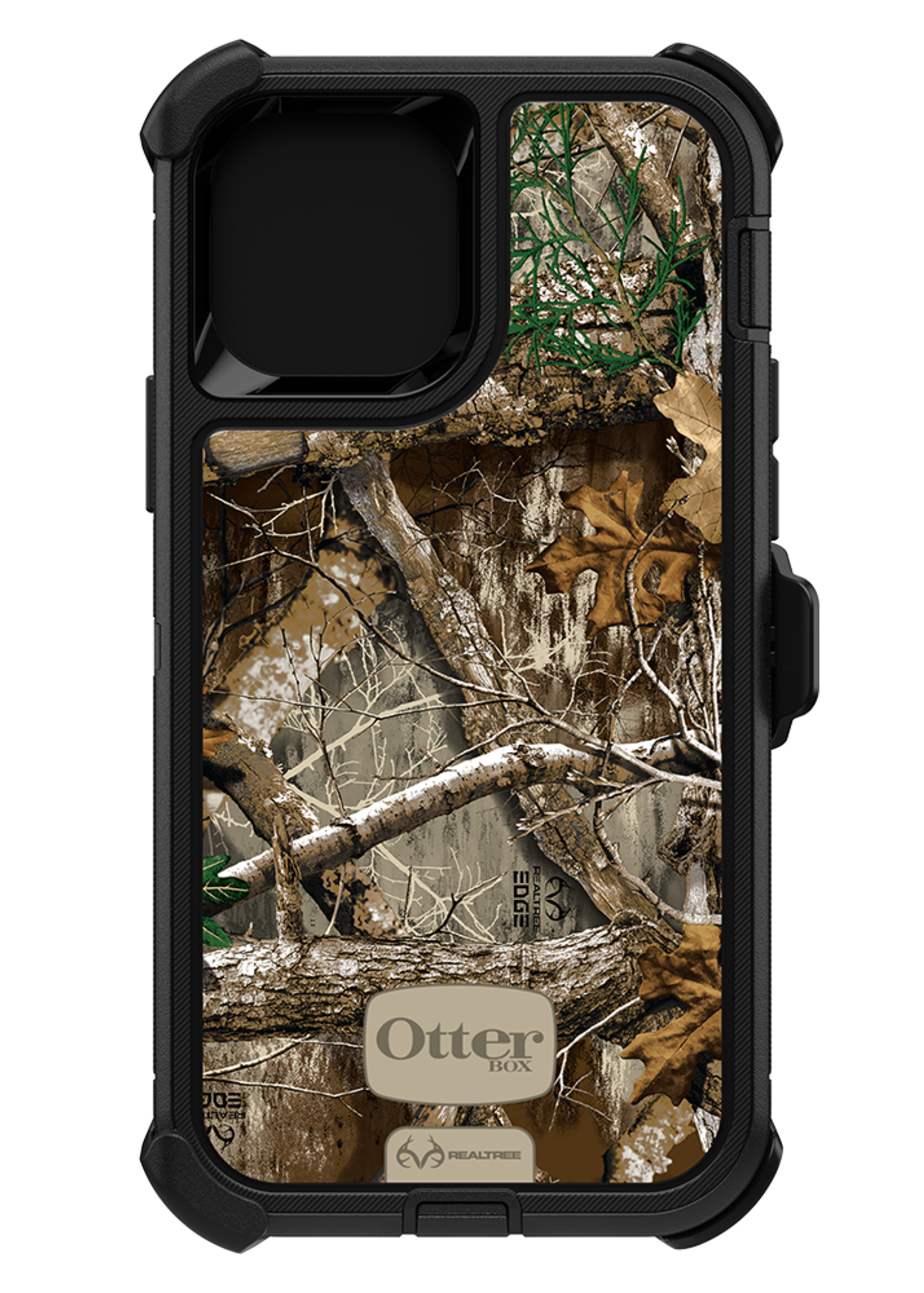 Otterbox OtterBox - Defender Case for Apple iPhone 12 / 12 Pro - Realtree Edge Black